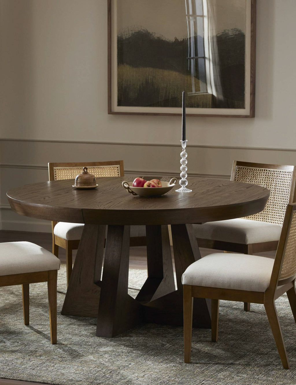 Lulu and Georgia - Sacasa Extendable Round Dining Table
