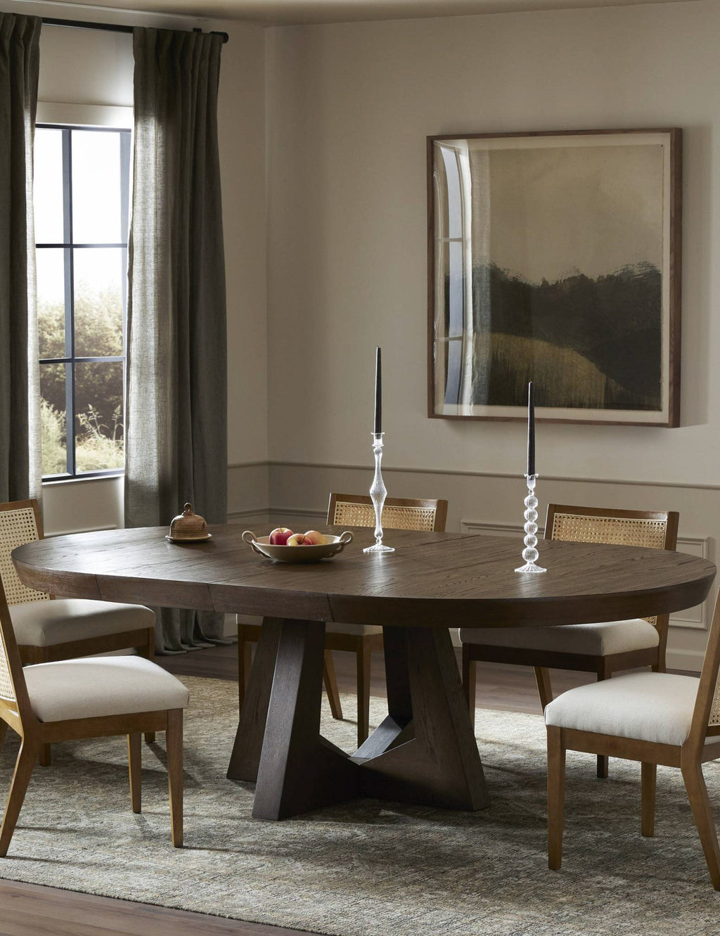 Lulu and Georgia - Sacasa Extendable Round Dining Table