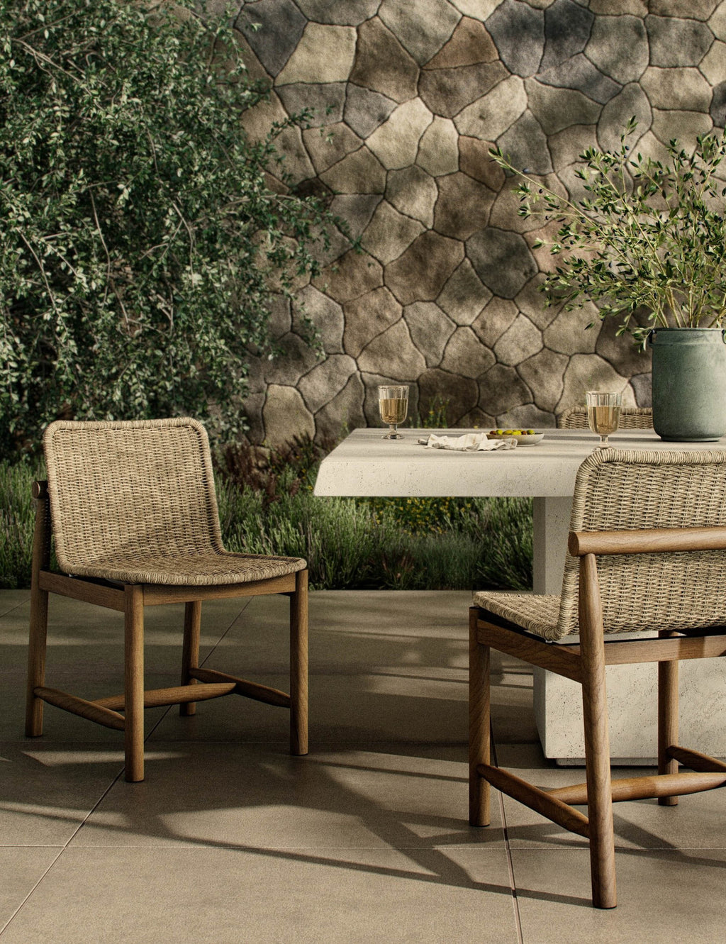 Lulu and Georgia - Dume Indoor / Outdoor Dining Chair by Amber Lewis x Four Hands