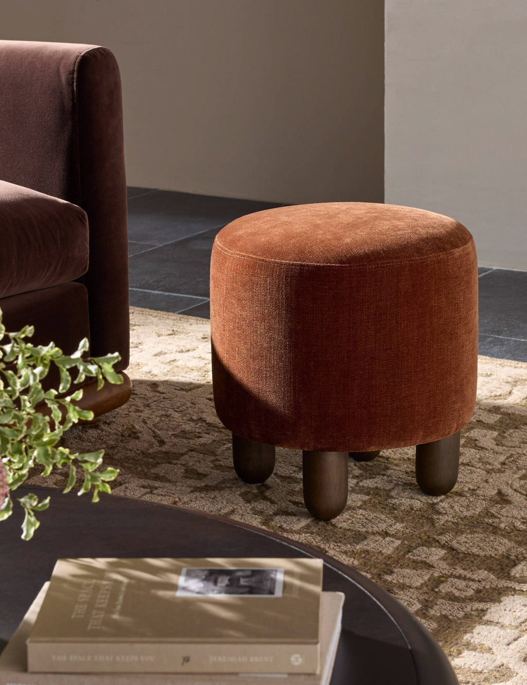Lulu and Georgia - Upton Round Ottoman