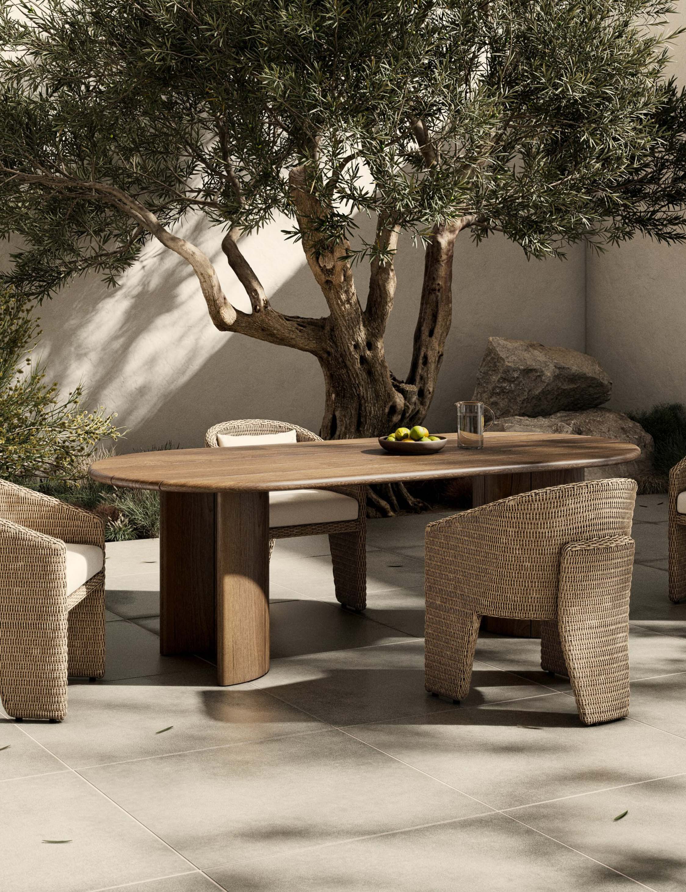 Lulu and Georgia - Gilda Outdoor Oval Dining Table