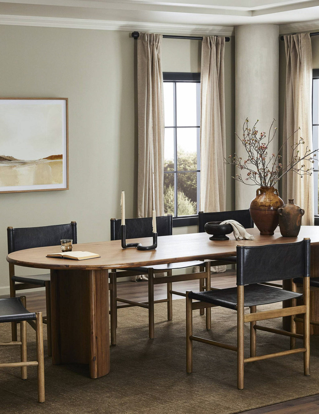 Lulu and Georgia - Gilda Oval Dining Table