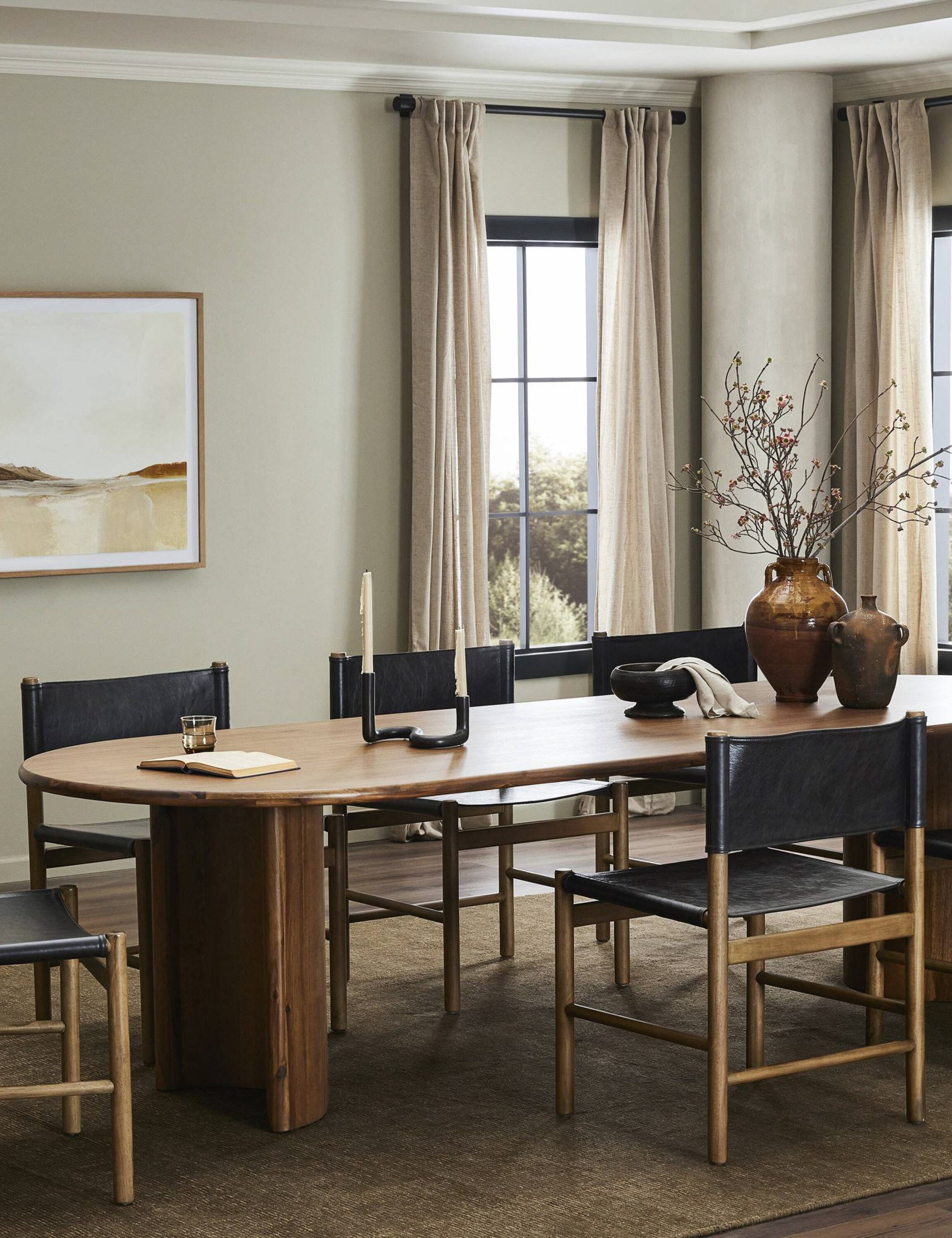 Lulu and Georgia - Gilda Oval Dining Table