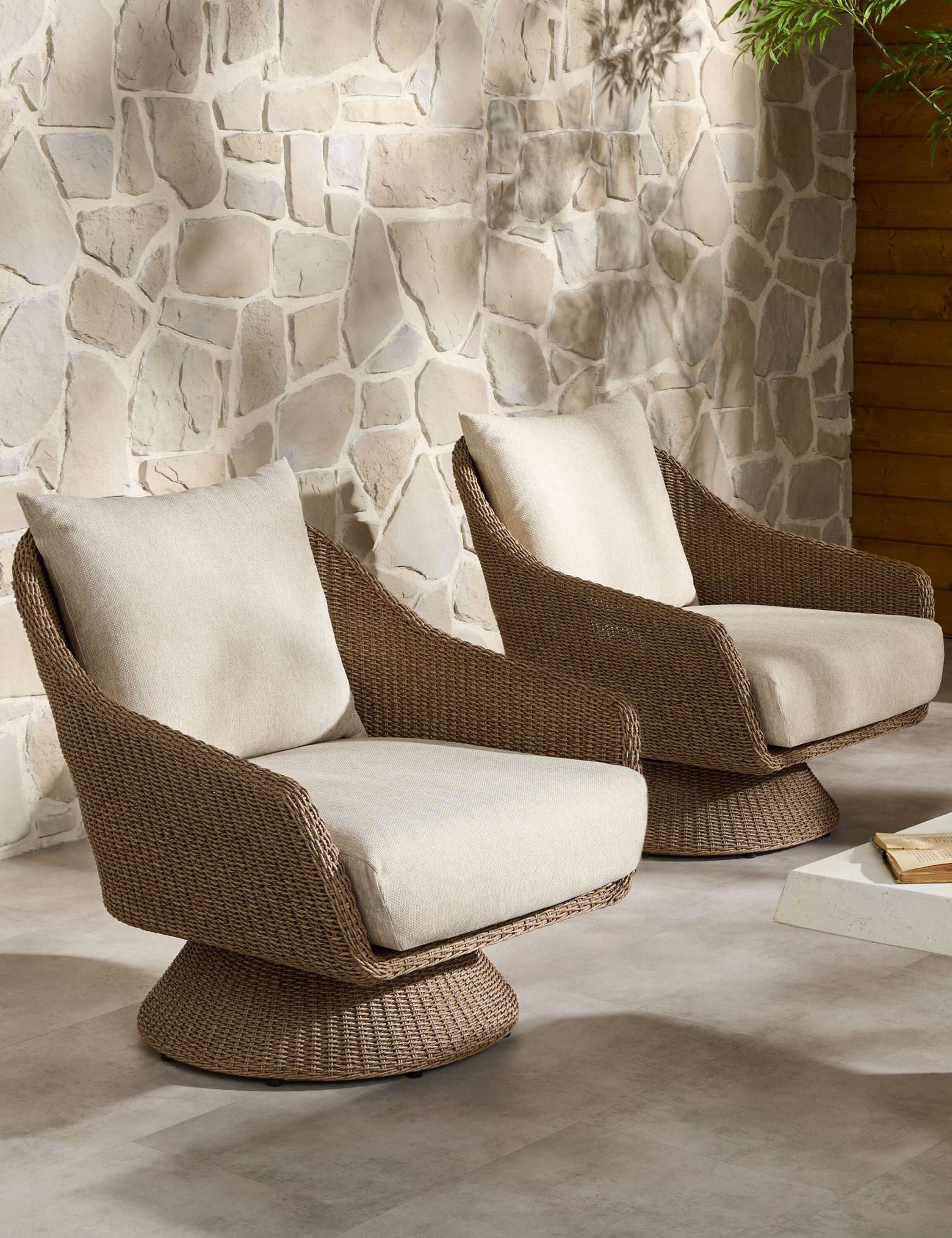 Lulu and Georgia - Chauncey Outdoor Swivel Chair