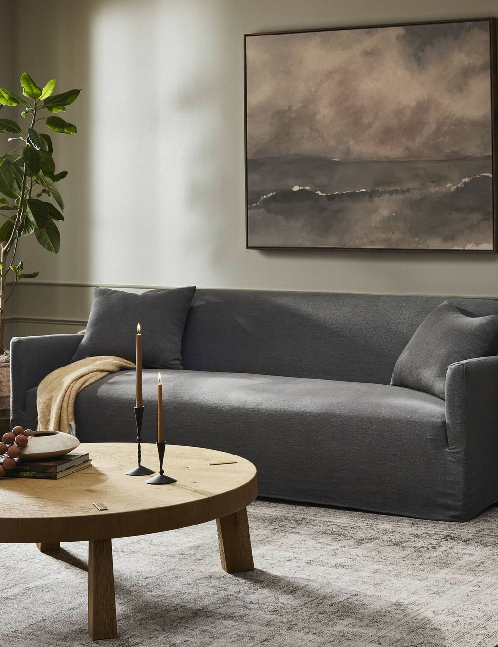 Lulu and Georgia - Lowell Slipcover Sofa by Amber Lewis x Four Hands