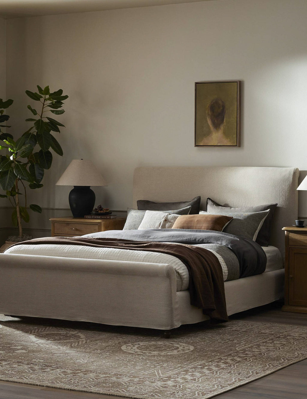 Lulu and Georgia - Dalia Slipcover Bed by Amber Lewis x Four Hands