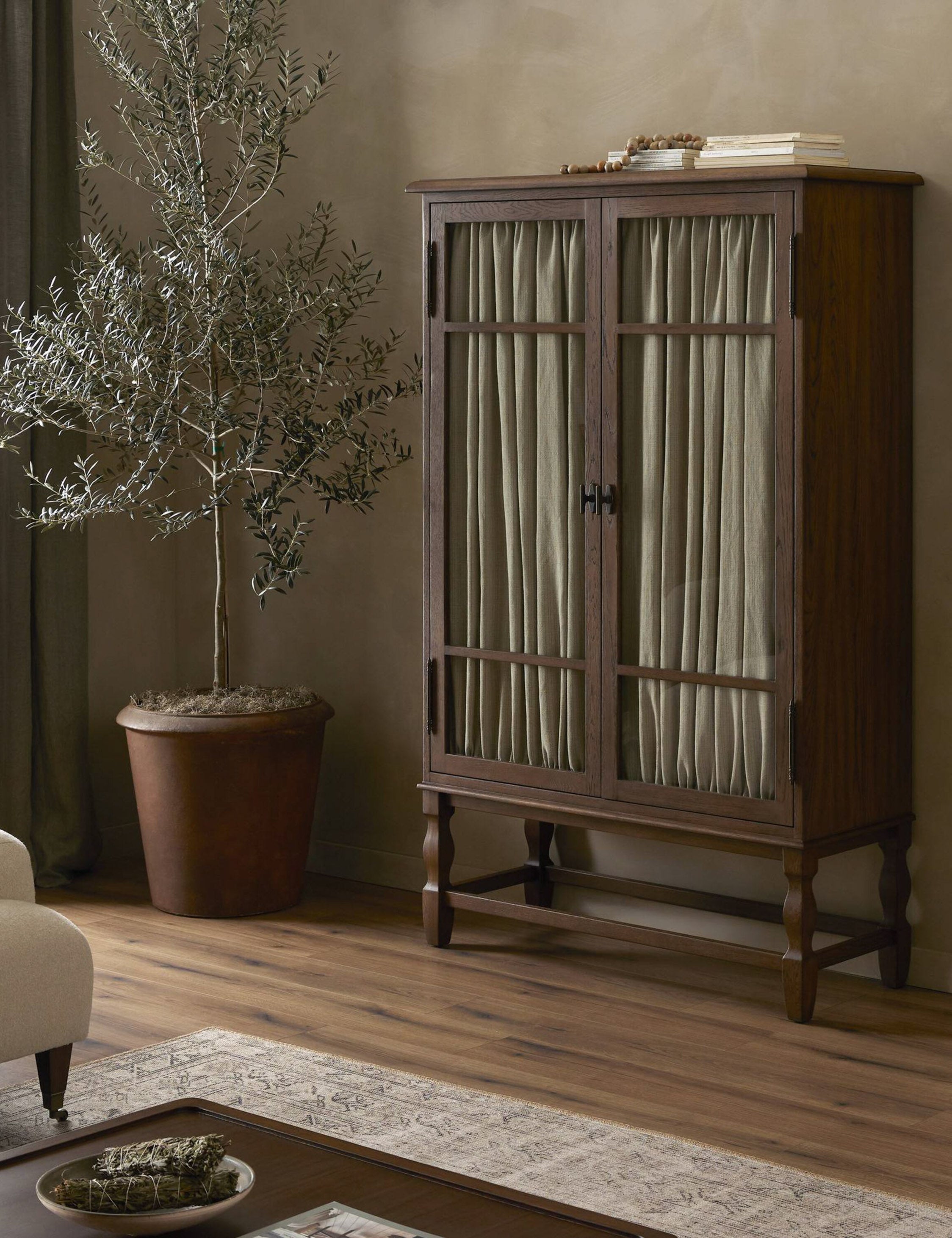 Lulu and Georgia - Finley Curio Cabinet by Amber Lewis x Four Hands