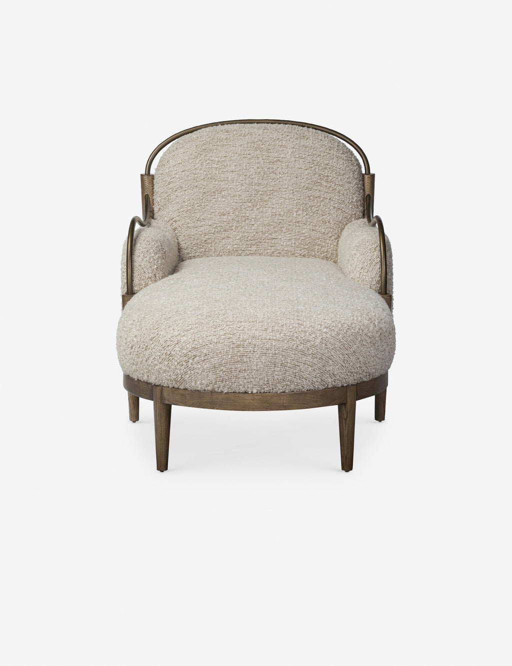 Lulu and Georgia - Open Box: Demi Chaise, Stone by Amber Lewis x Four Hands