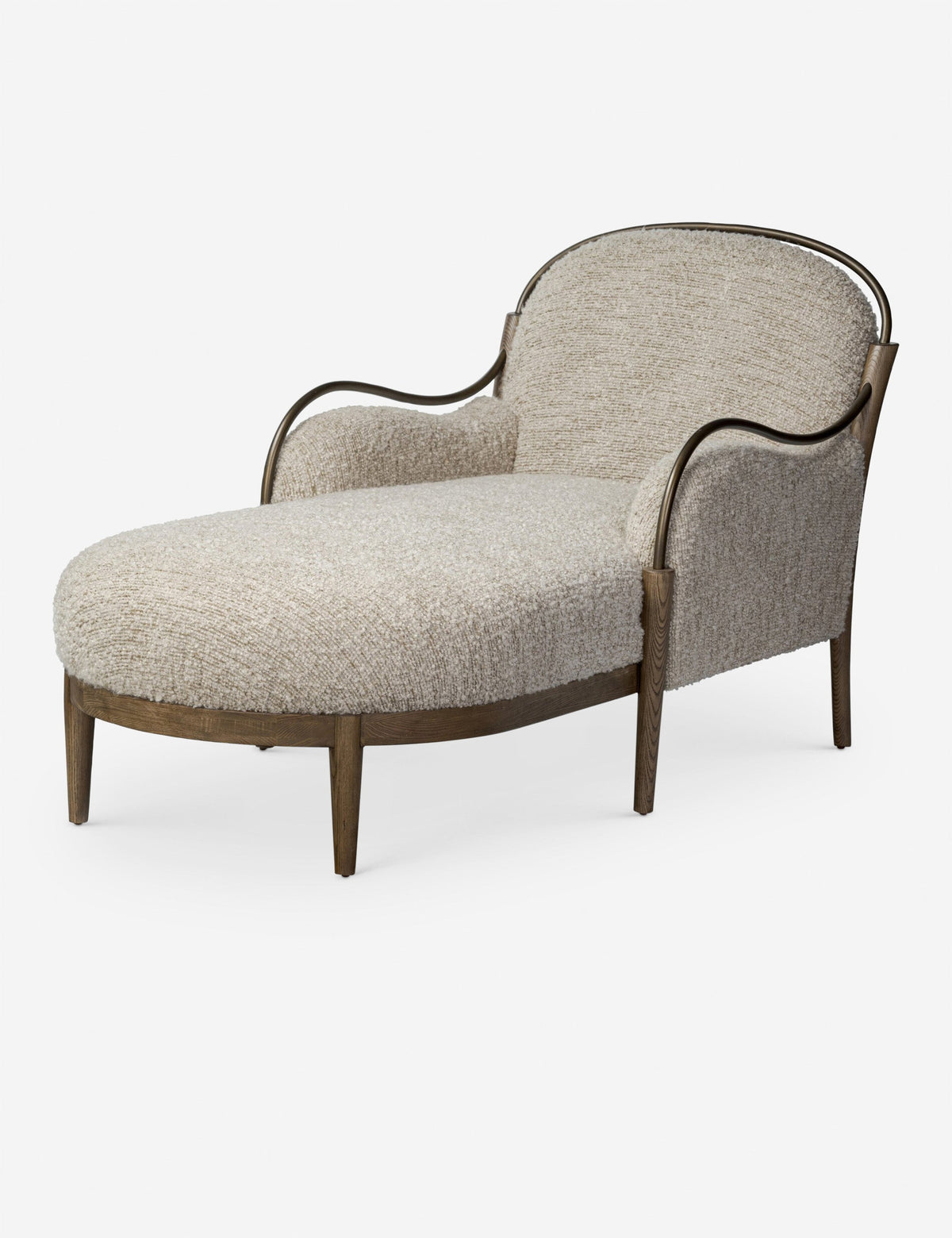 Lulu and Georgia - Open Box: Demi Chaise, Stone by Amber Lewis x Four Hands