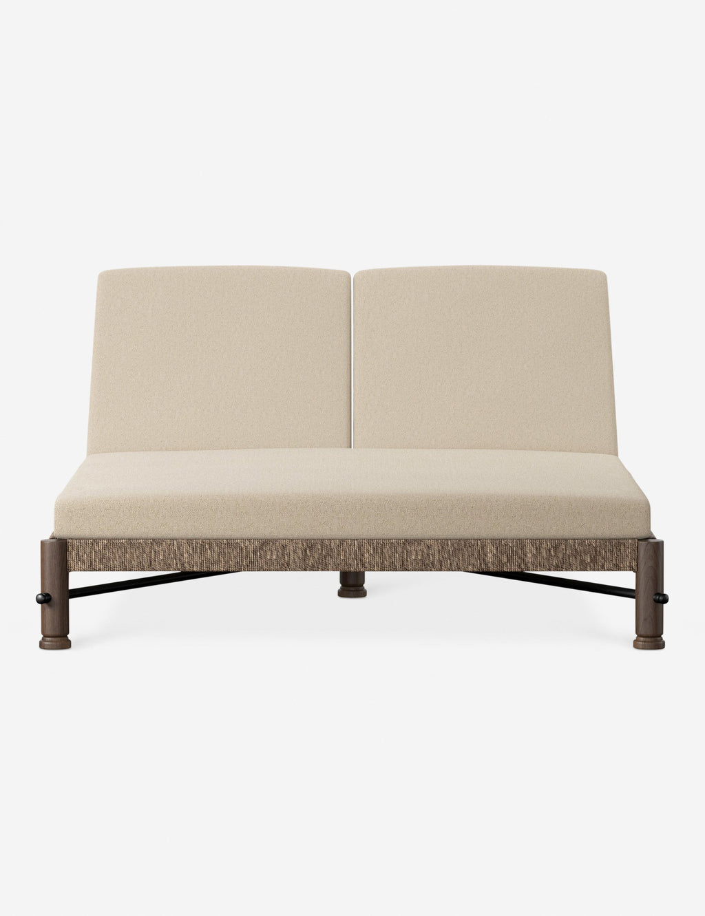 Lulu and Georgia - Finnegan Indoor / Outdoor Double Chaise by Amber Lewis x Four Hands
