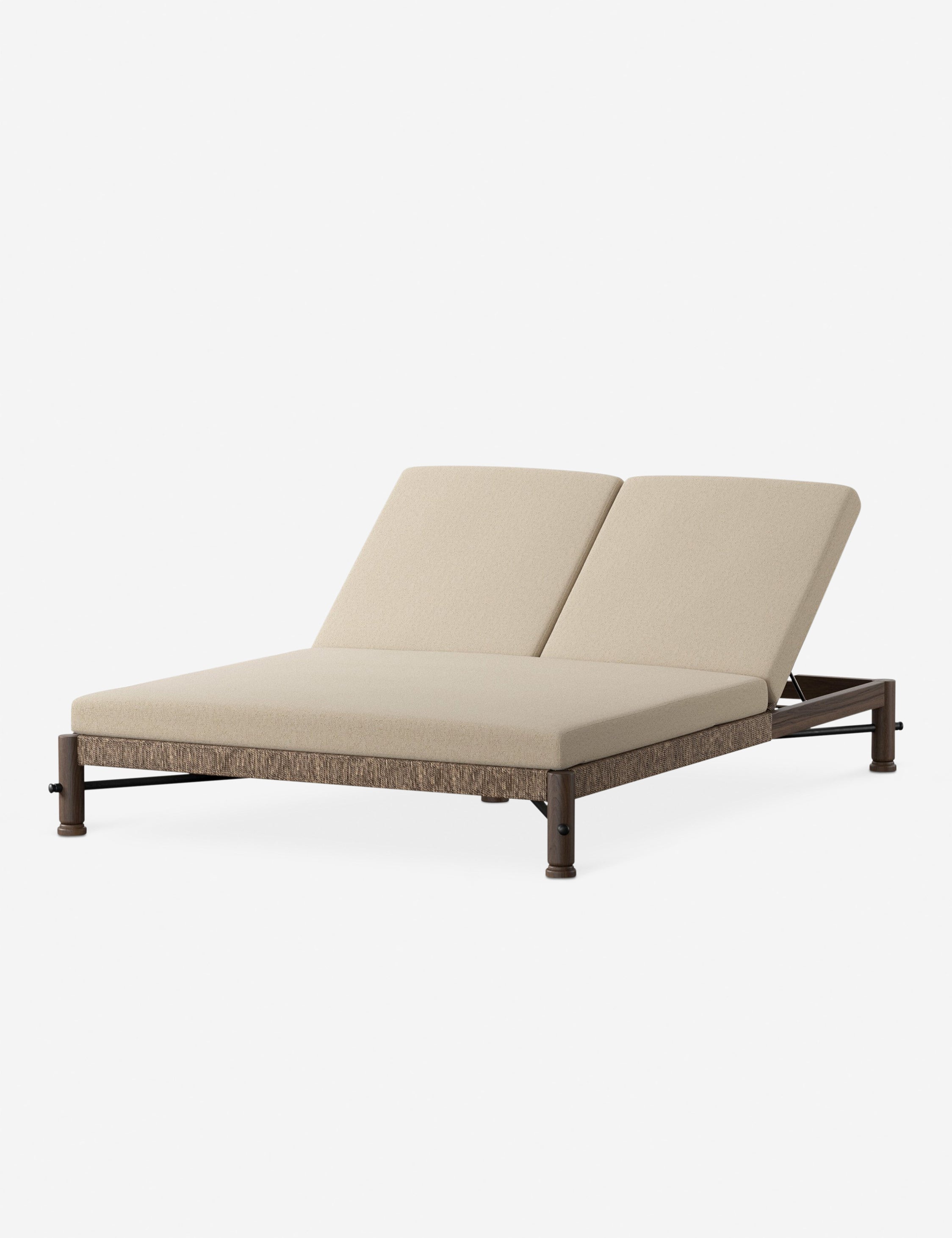 Lulu and Georgia - Finnegan Indoor / Outdoor Double Chaise by Amber Lewis x Four Hands