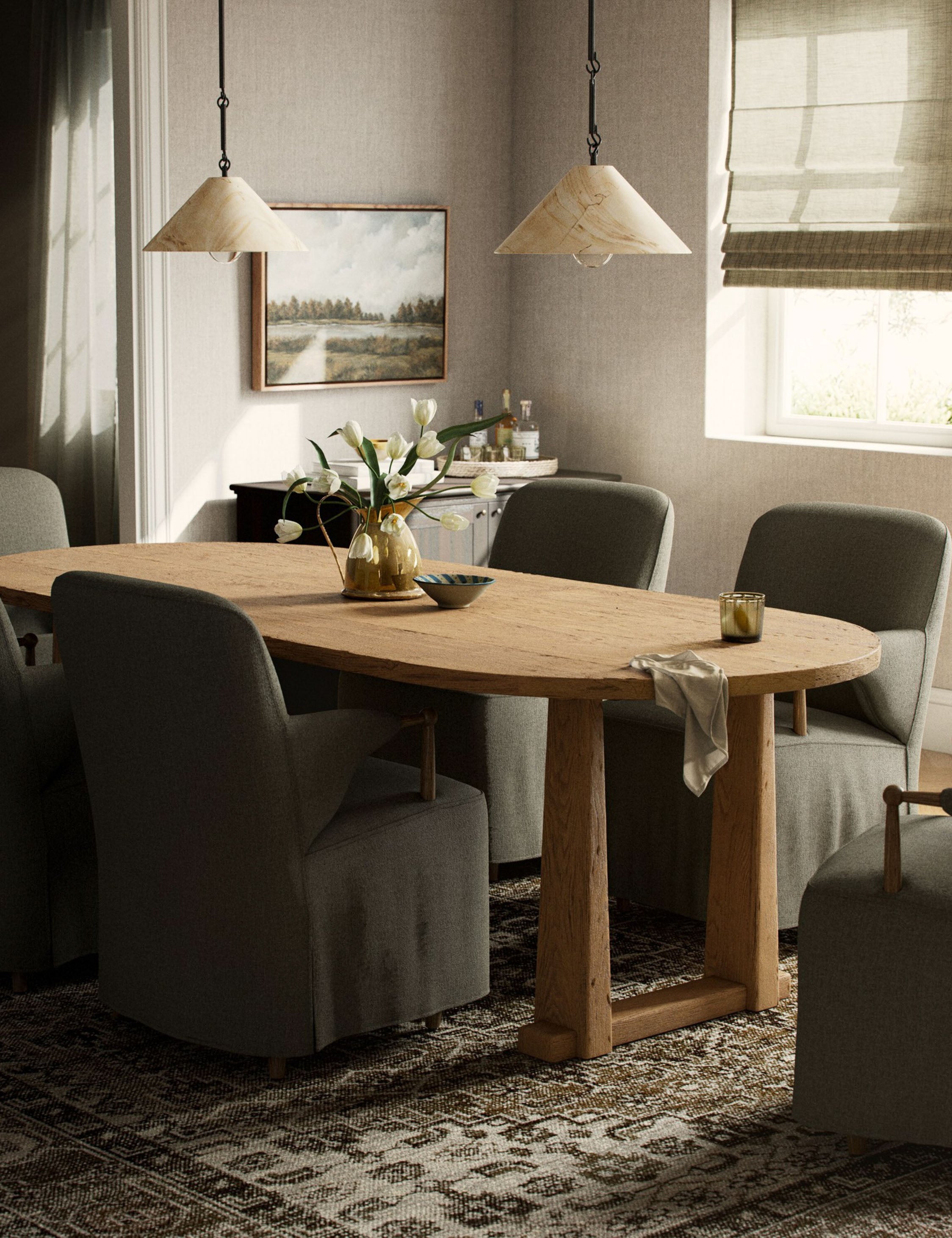 Lulu and Georgia - Ayla Dining Table by Amber Lewis x Four Hands