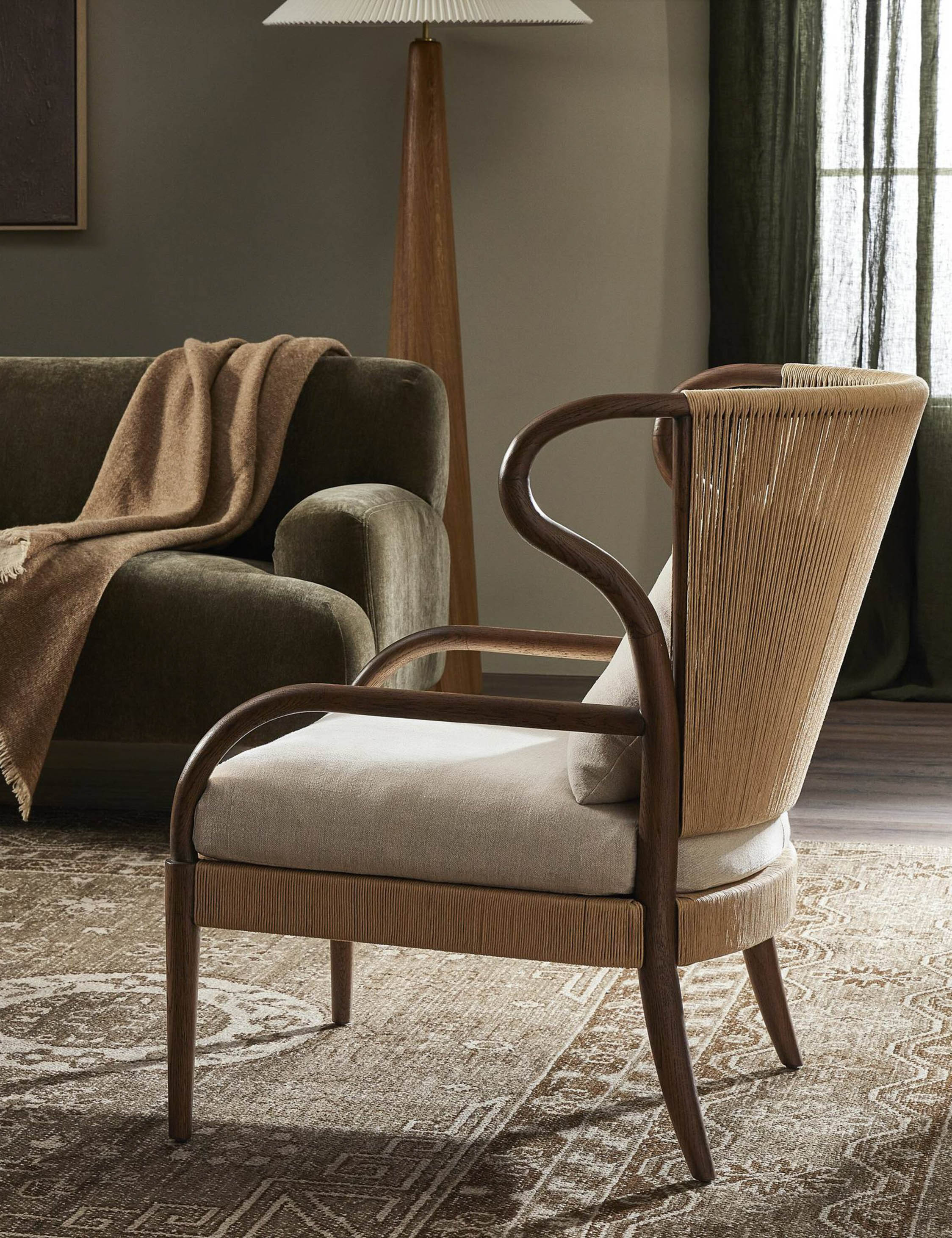 Lulu and Georgia - Amira Accent Chair by Amber Lewis x Four Hands