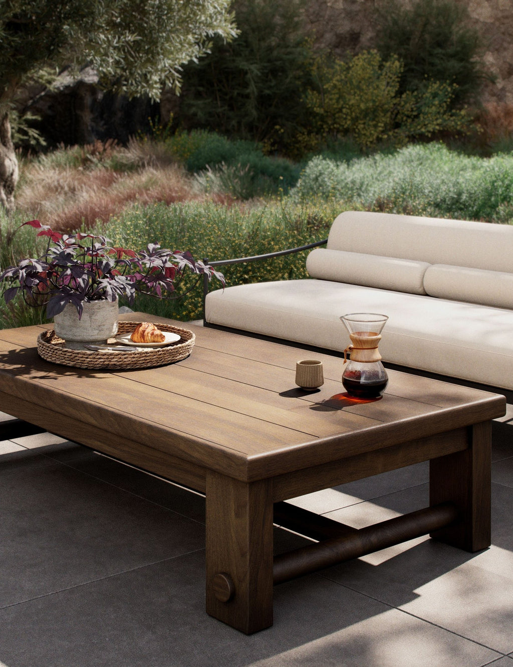 Lulu and Georgia - Lumi Indoor / Outdoor Coffee Table by Amber Lewis x Four Hands