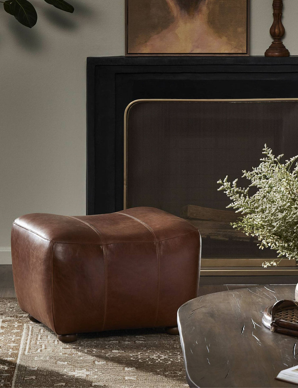 Lulu and Georgia - Kylo Ottoman by Amber Lewis x Four Hands
