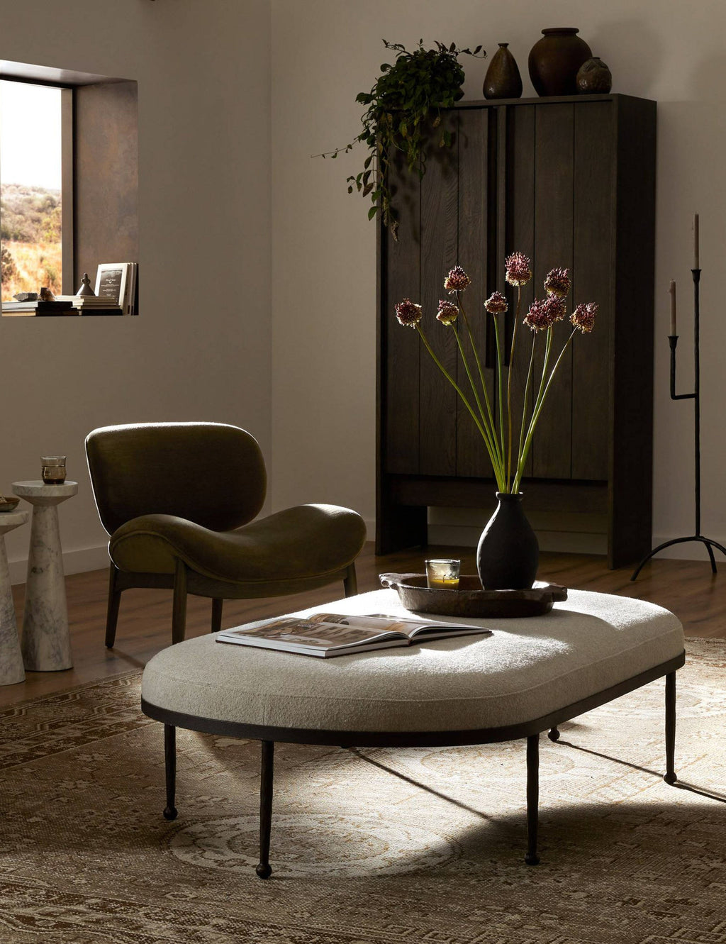 Lulu and Georgia - Letlow Cocktail Ottoman