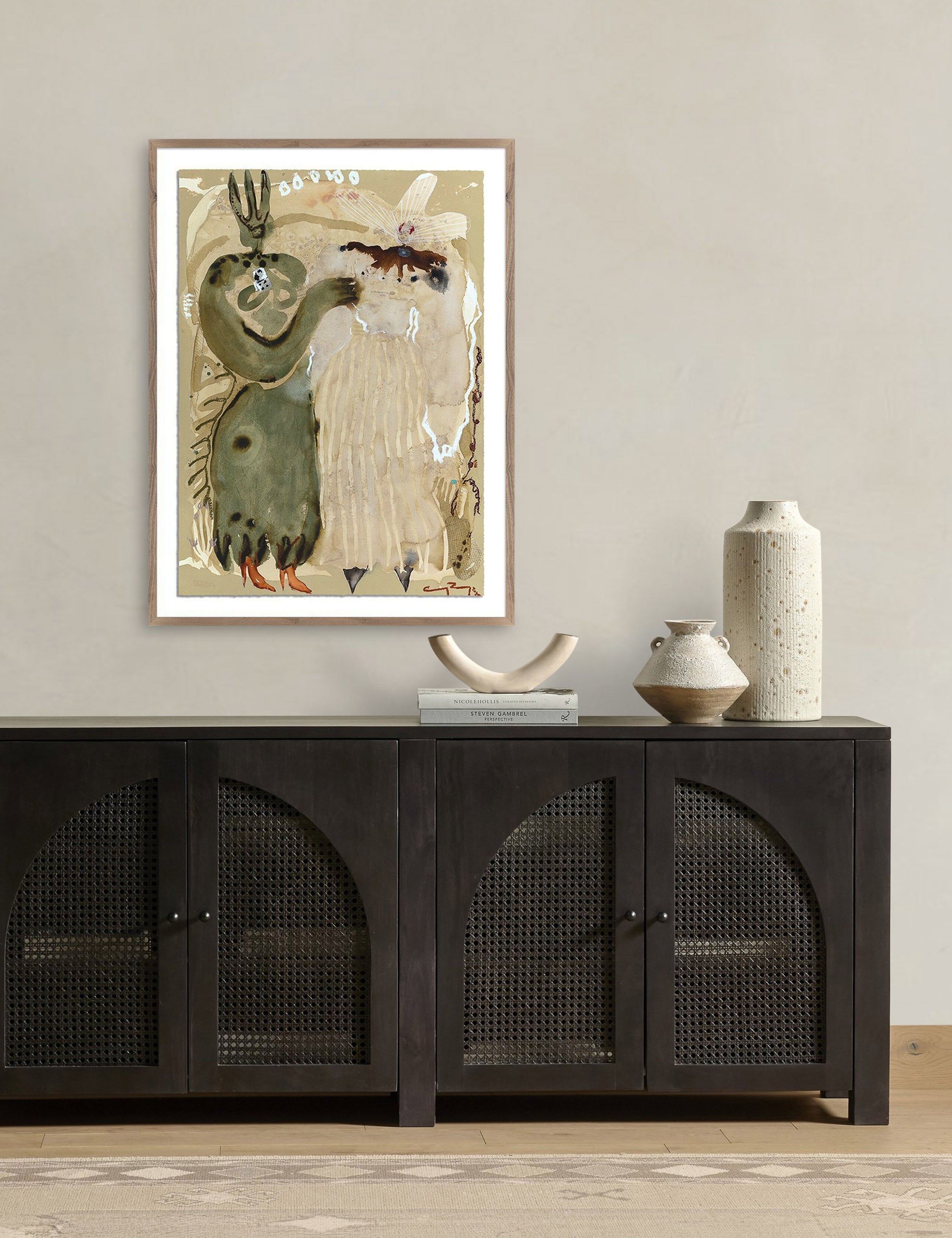 Lulu and Georgia - Sun King Wall Art by Caroline Pinney