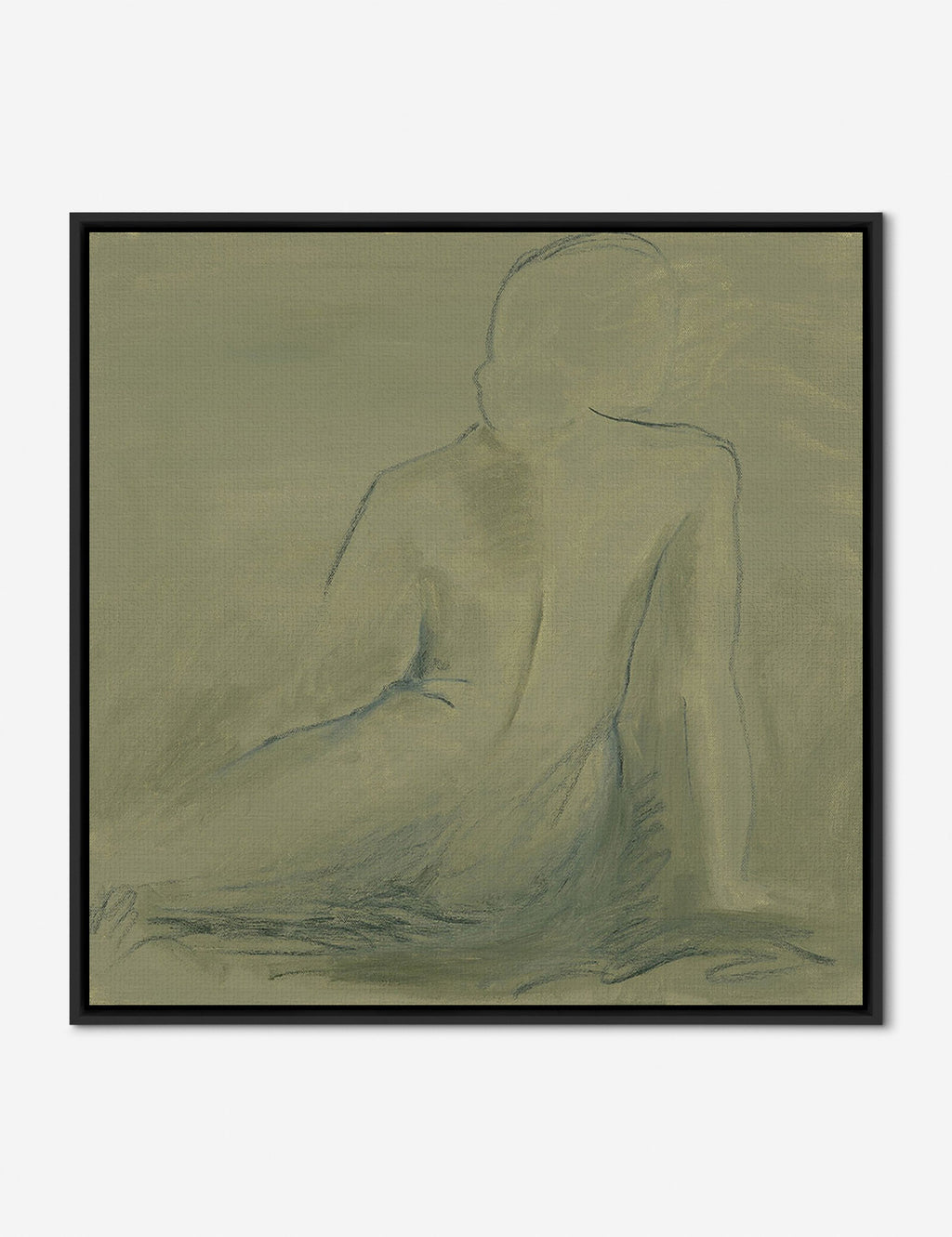 Lulu and Georgia - Woman At Rest II Wall Art by Melody McMunn