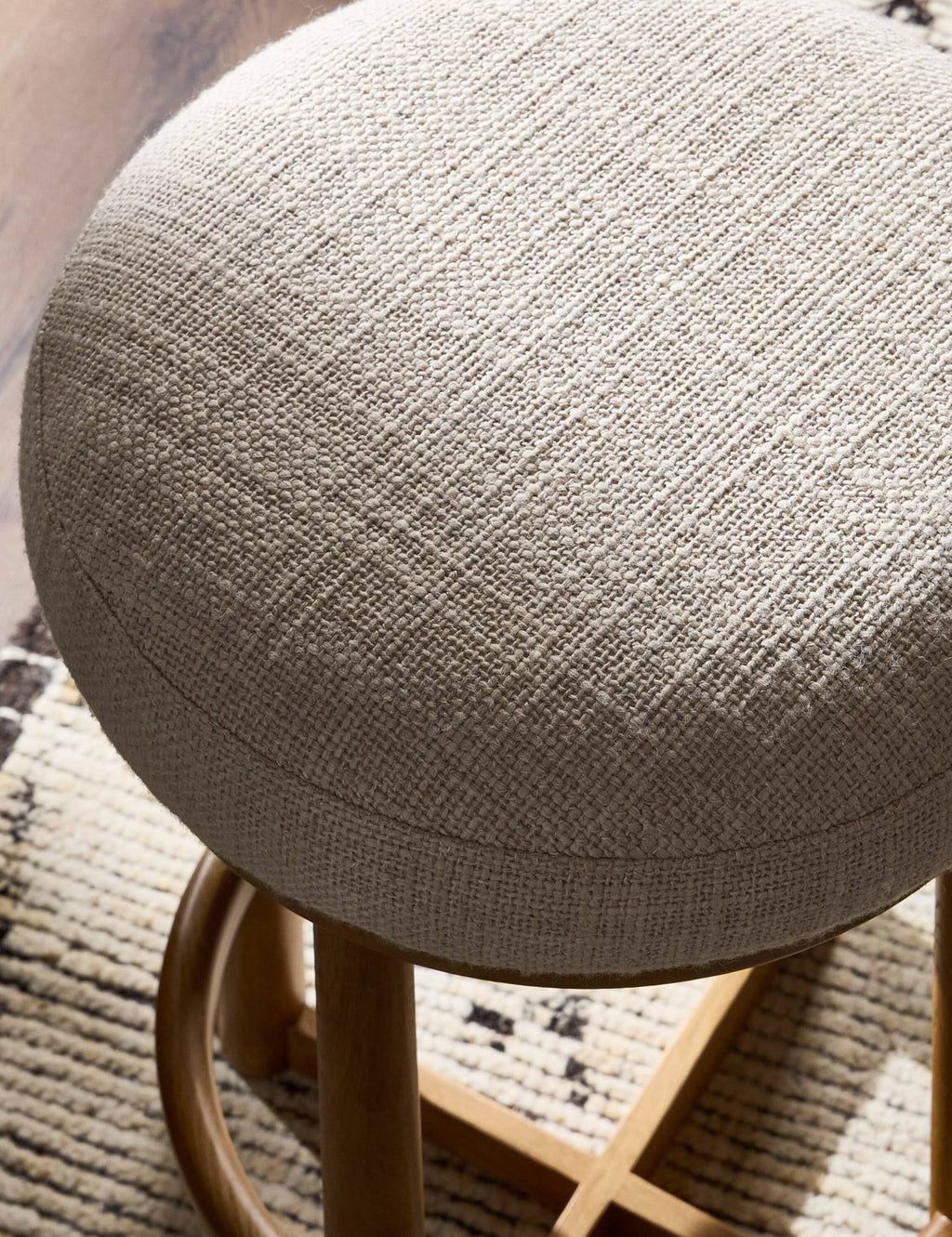 Lulu and Georgia - Clarisse Swivel Counter Stool