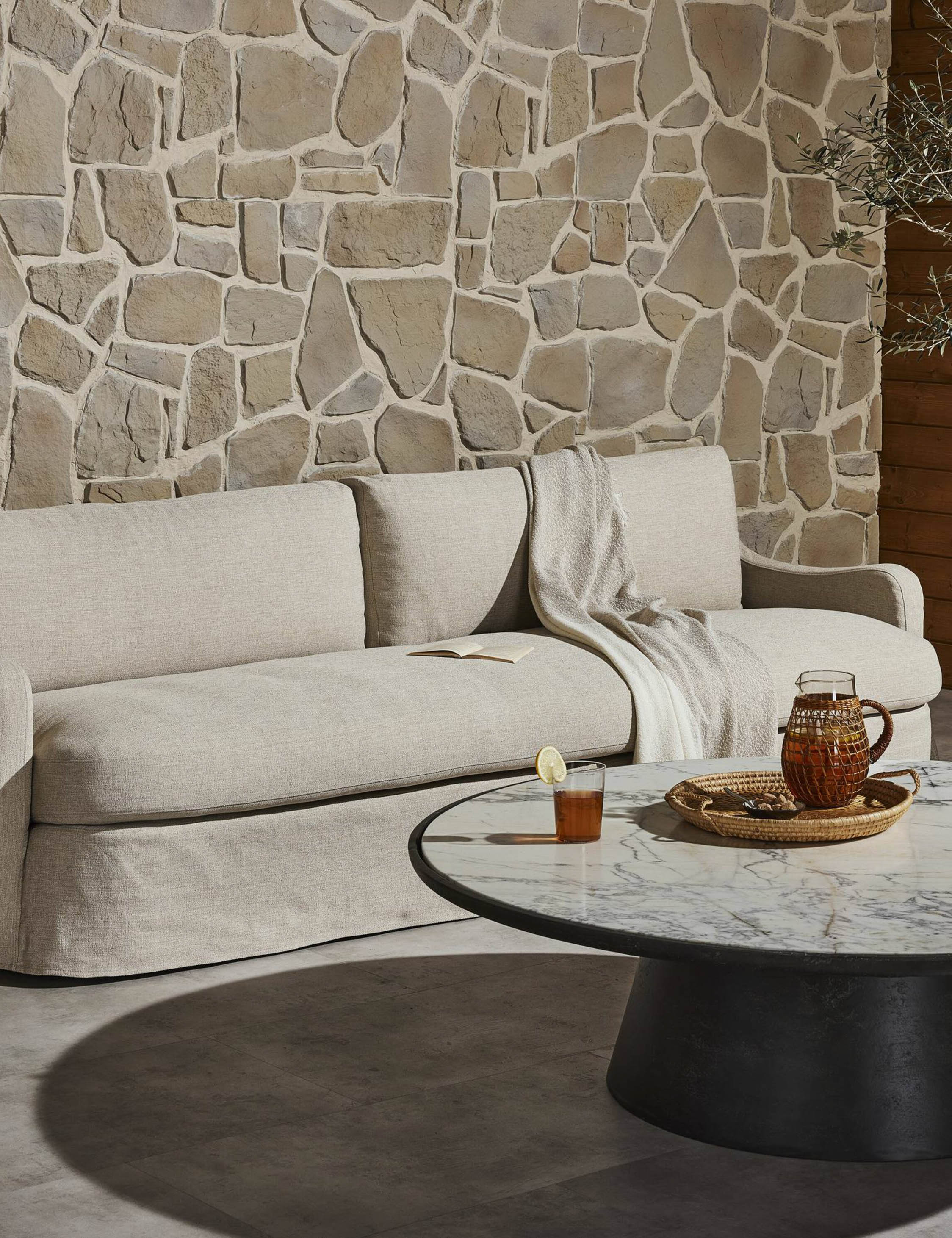 Lulu and Georgia - Aurelia Indoor / Outdoor Sofa by Amber Lewis x Four Hands