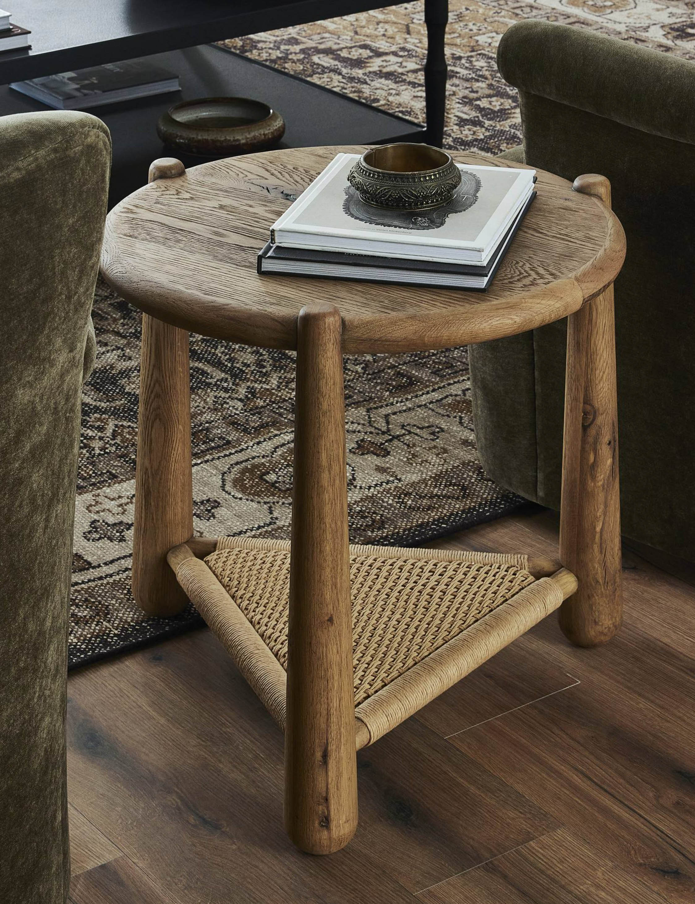 Lulu and Georgia - Salvador Round Side Table by Amber Lewis x Four Hands