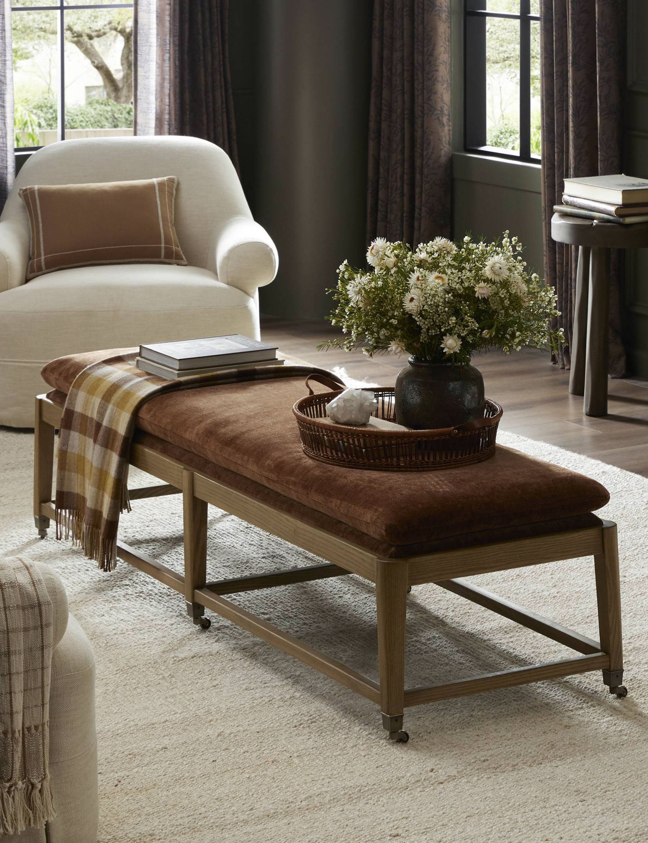 Lulu and Georgia - Eleanor Bench by Amber Lewis x Four Hands