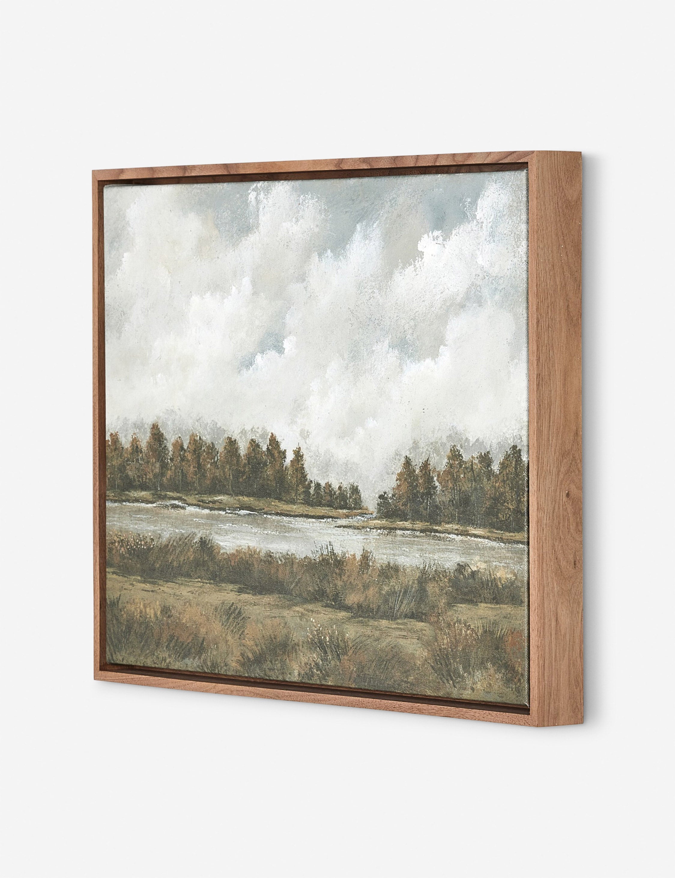 Lulu and Georgia - Forest Across The Water by Lori Marie