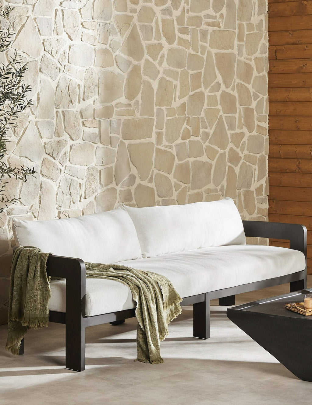 Lulu and Georgia - Kade Outdoor Metal Sofa