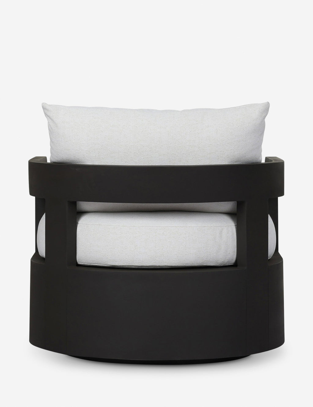 Lulu and Georgia - Kade Outdoor Metal Swivel Chair