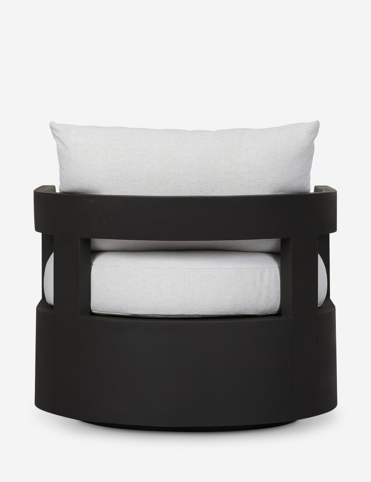 Lulu and Georgia - Kade Outdoor Metal Swivel Chair