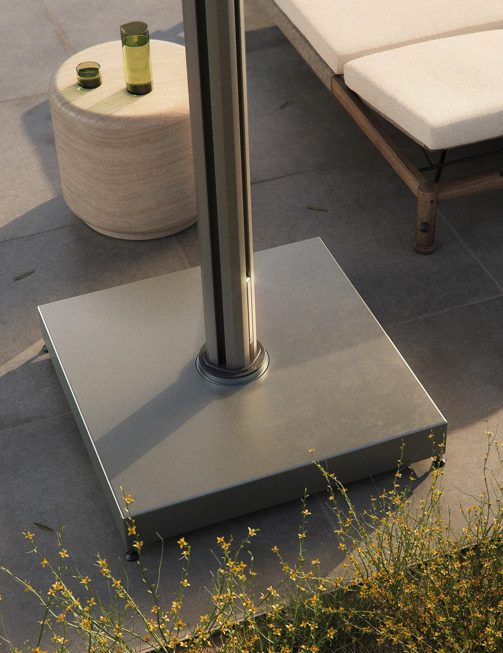 Lulu and Georgia - Shadowspec Outdoor Umbrella Base by Four Hands