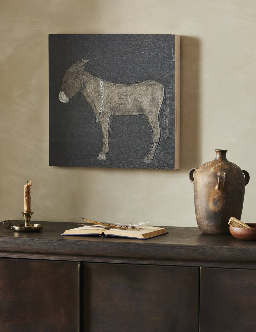 Lulu and Georgia - Burro Noche Wall Art by Paul Meyer