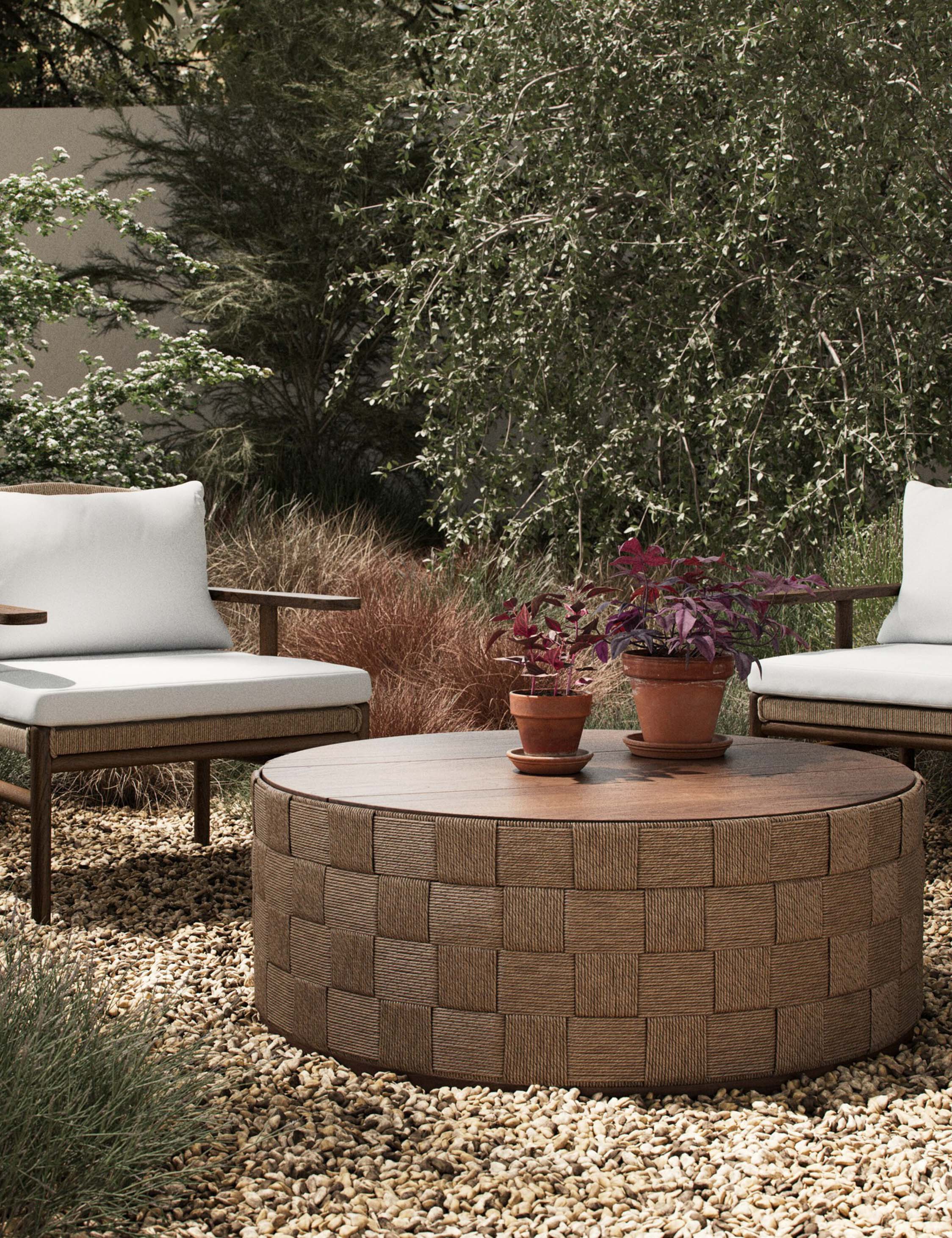 Lulu and Georgia - Corsica Round Outdoor Coffee Table