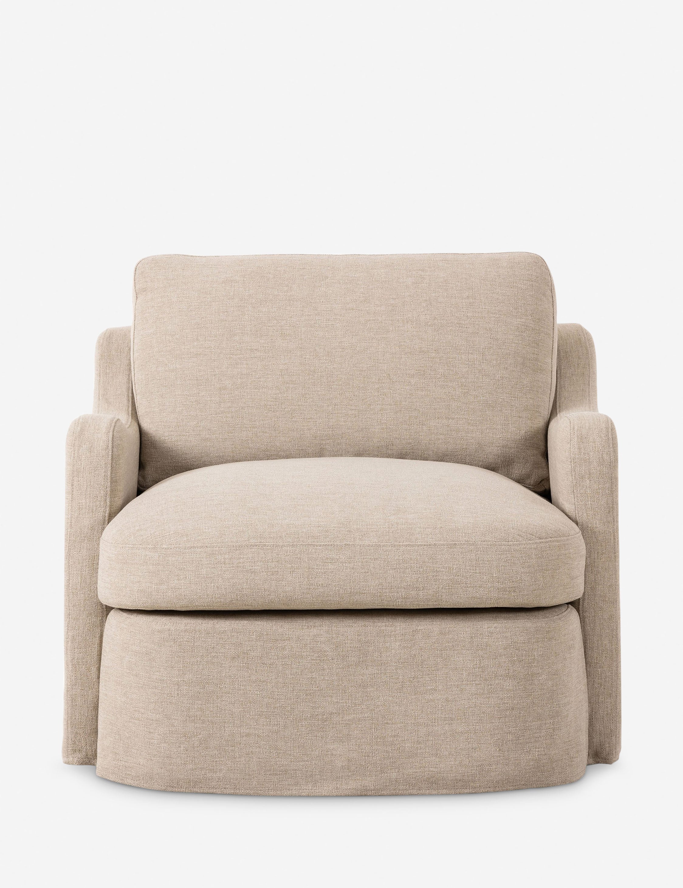 Lulu and Georgia - Aurelia Outdoor Swivel Chair by Amber Lewis x Four Hands