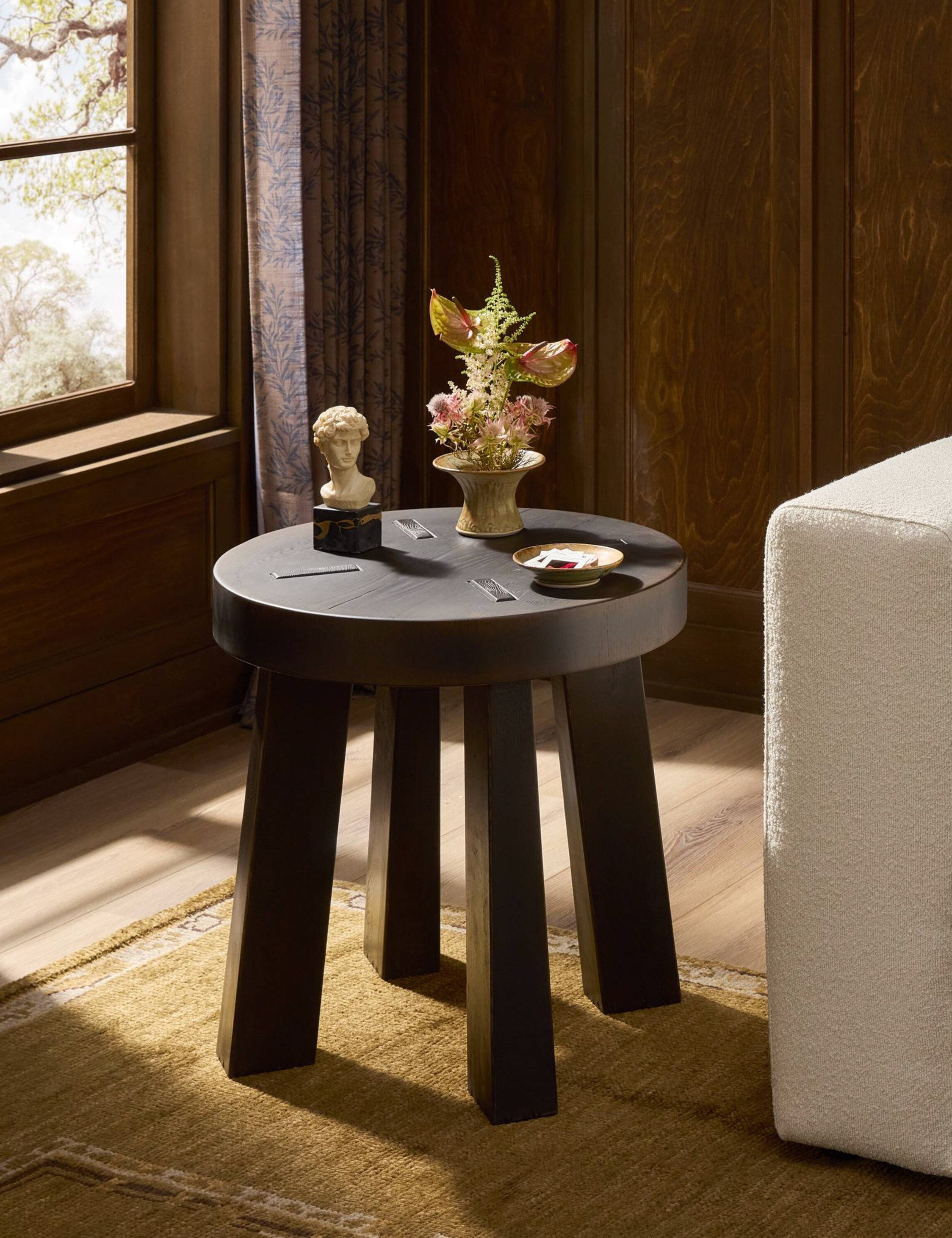 Lulu and Georgia - Sadira Round Side Table by Amber Lewis x Four Hands