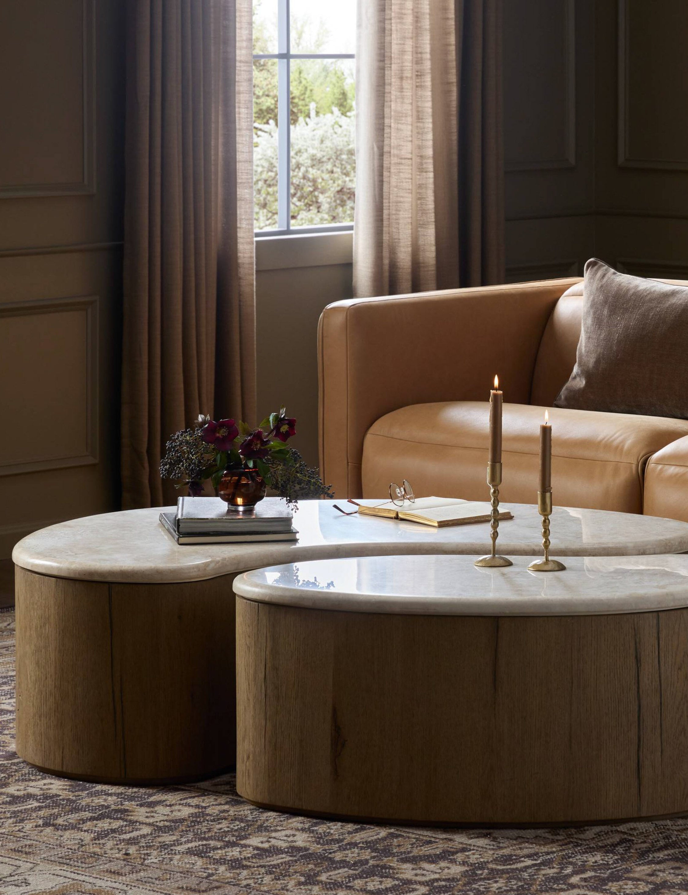 Lulu and Georgia - Lazaro Nesting Coffee Table