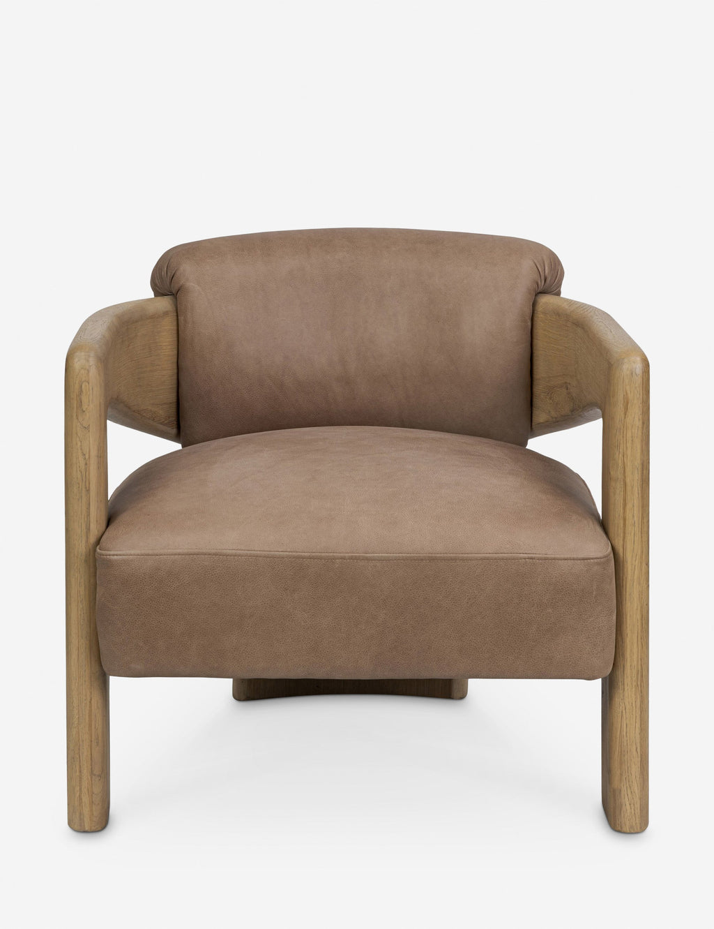 Lulu and Georgia - Bazin Leather Accent Chair