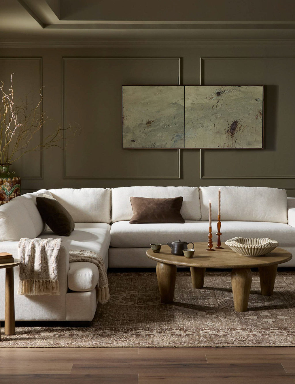 Lulu and Georgia - Alexandra Modular Corner Sectional Sofa