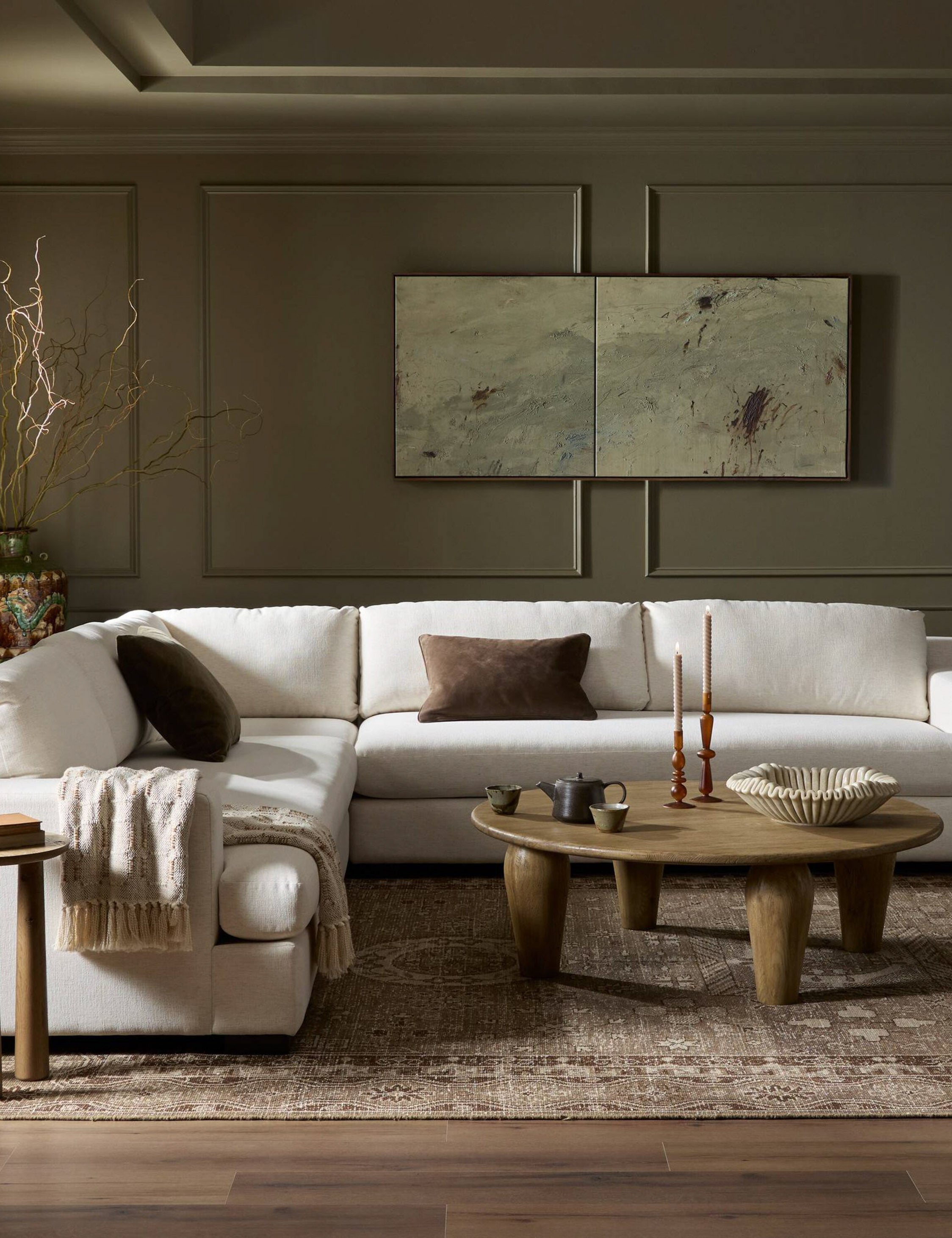 Lulu and Georgia - Alexandra Modular Corner Sectional Sofa