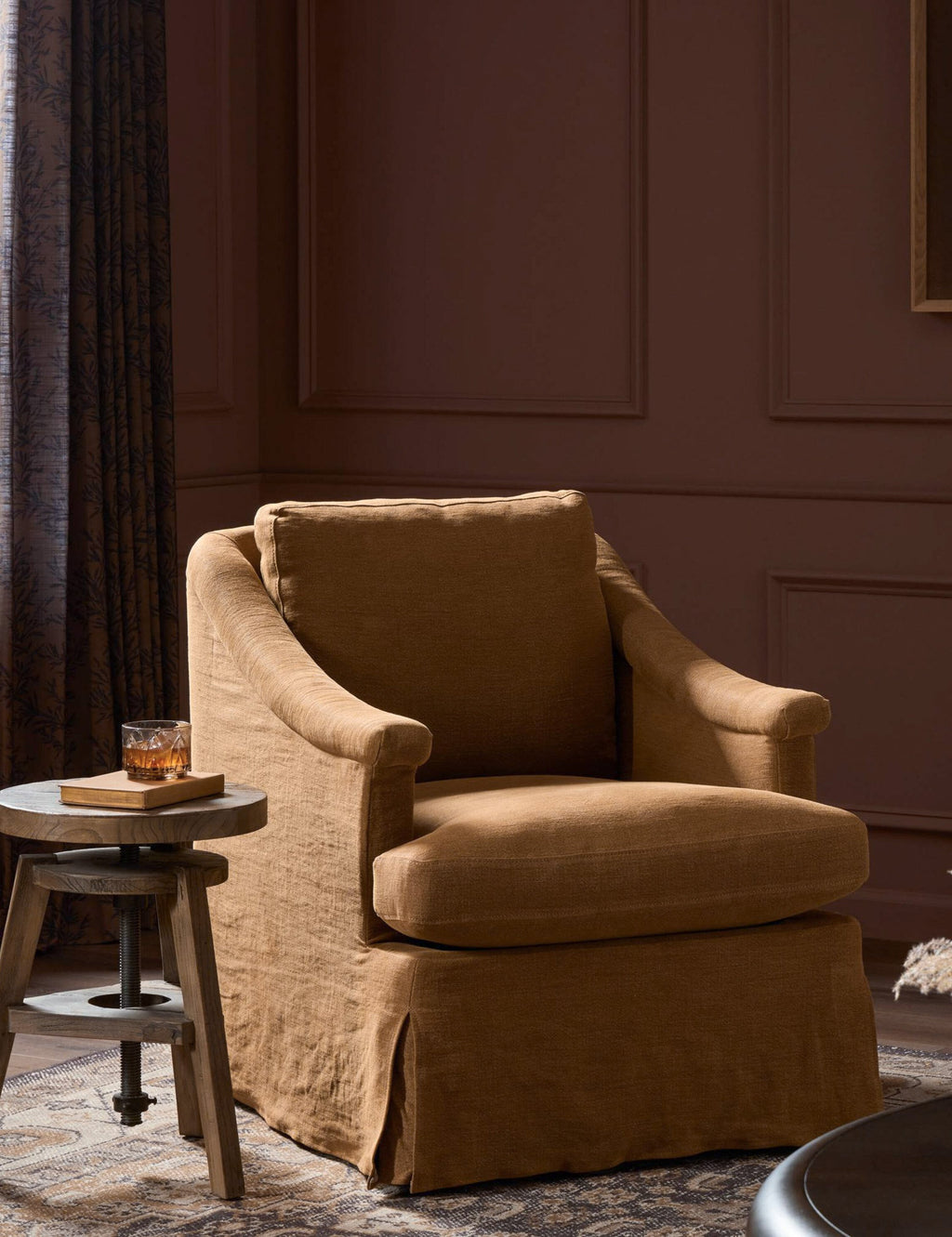 Lulu and Georgia - Joplin Swivel Chair by Amber Lewis x Four Hands