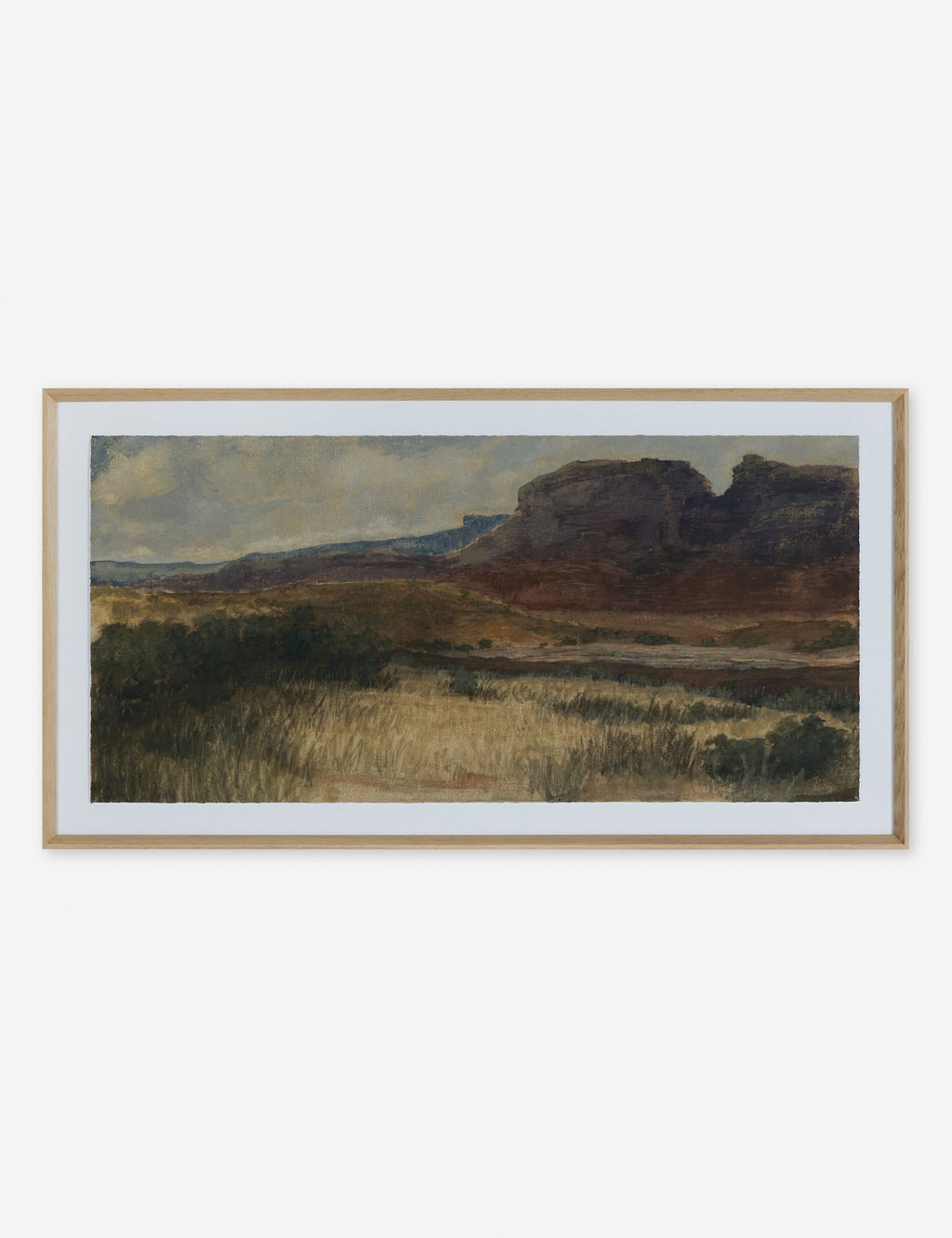 Lulu and Georgia - Desert Hues I by Aileen Fitzgerald