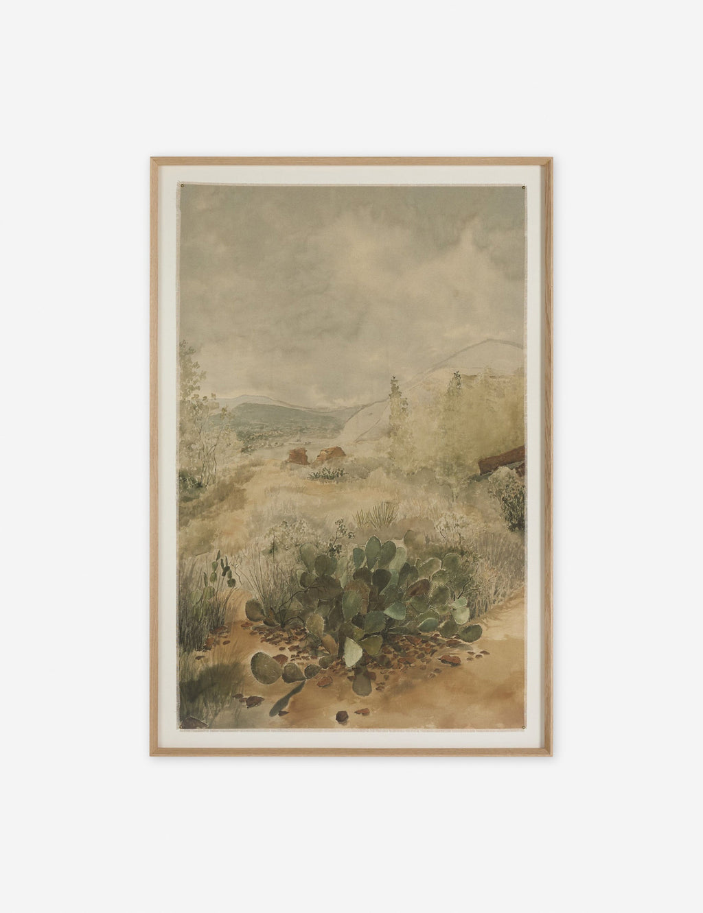 Lulu and Georgia - Flowing in a Dry Land by Aileen Fitzgerald