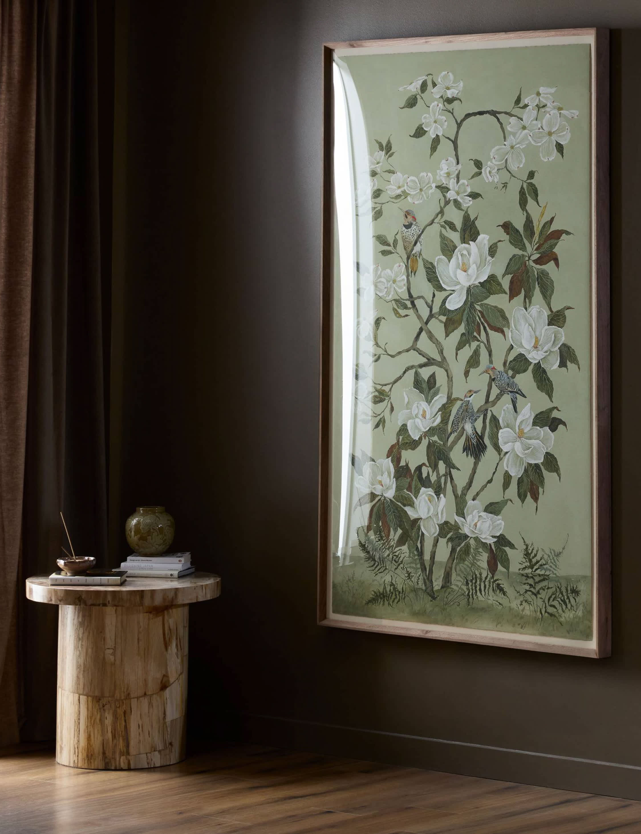 Lulu and Georgia - Green Chinoiserie Wall Art by Laurel - Dawn Latshaw
