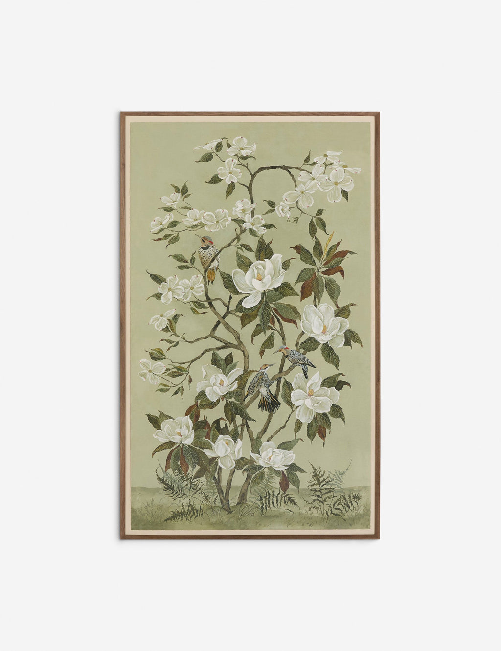 Lulu and Georgia - Green Chinoiserie Wall Art by Laurel - Dawn Latshaw