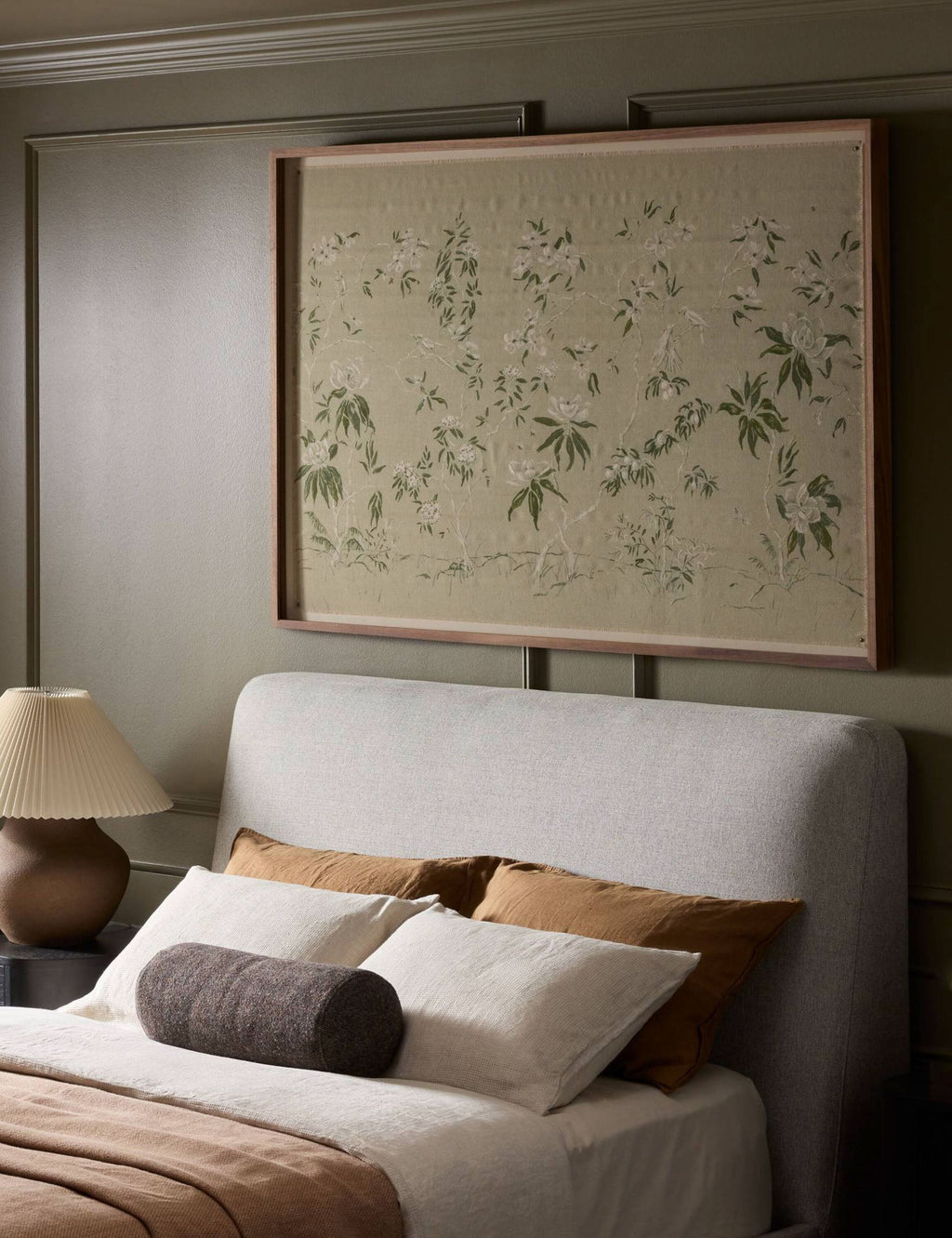 Lulu and Georgia - Linen Chinoiserie Wall Art by Laurel - Dawn Latshaw