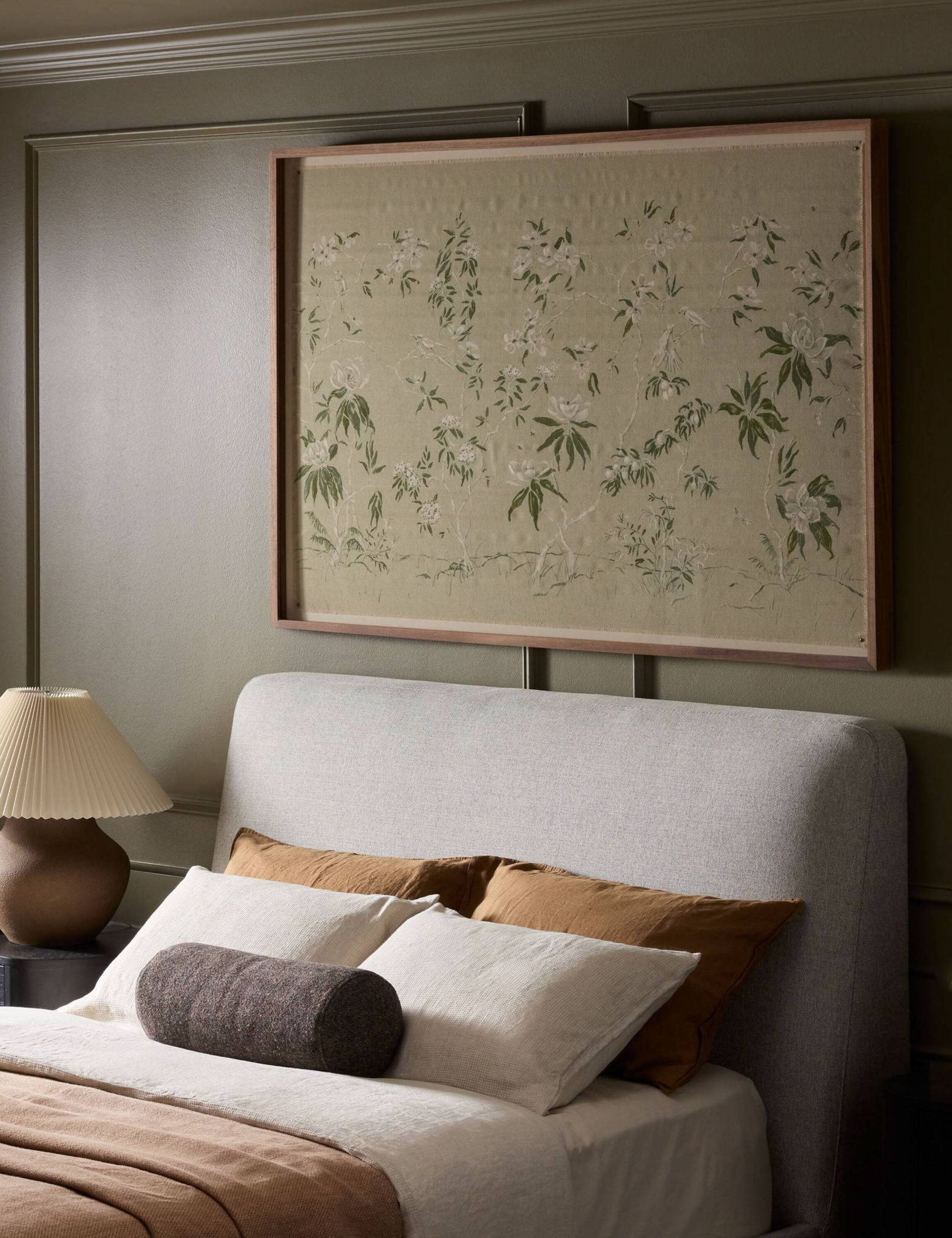 Lulu and Georgia - Linen Chinoiserie Wall Art by Laurel - Dawn Latshaw