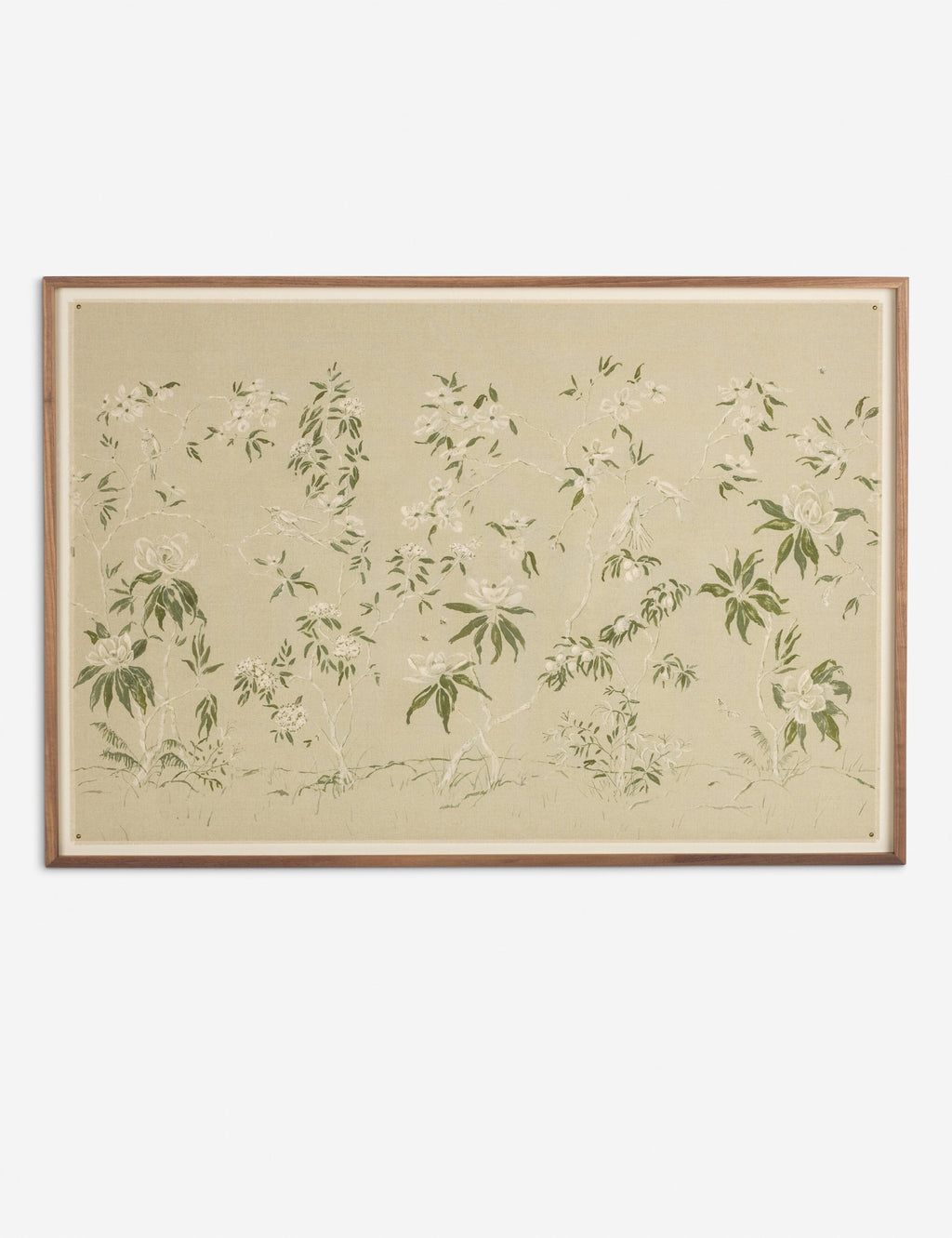 Lulu and Georgia - Linen Chinoiserie Wall Art by Laurel - Dawn Latshaw