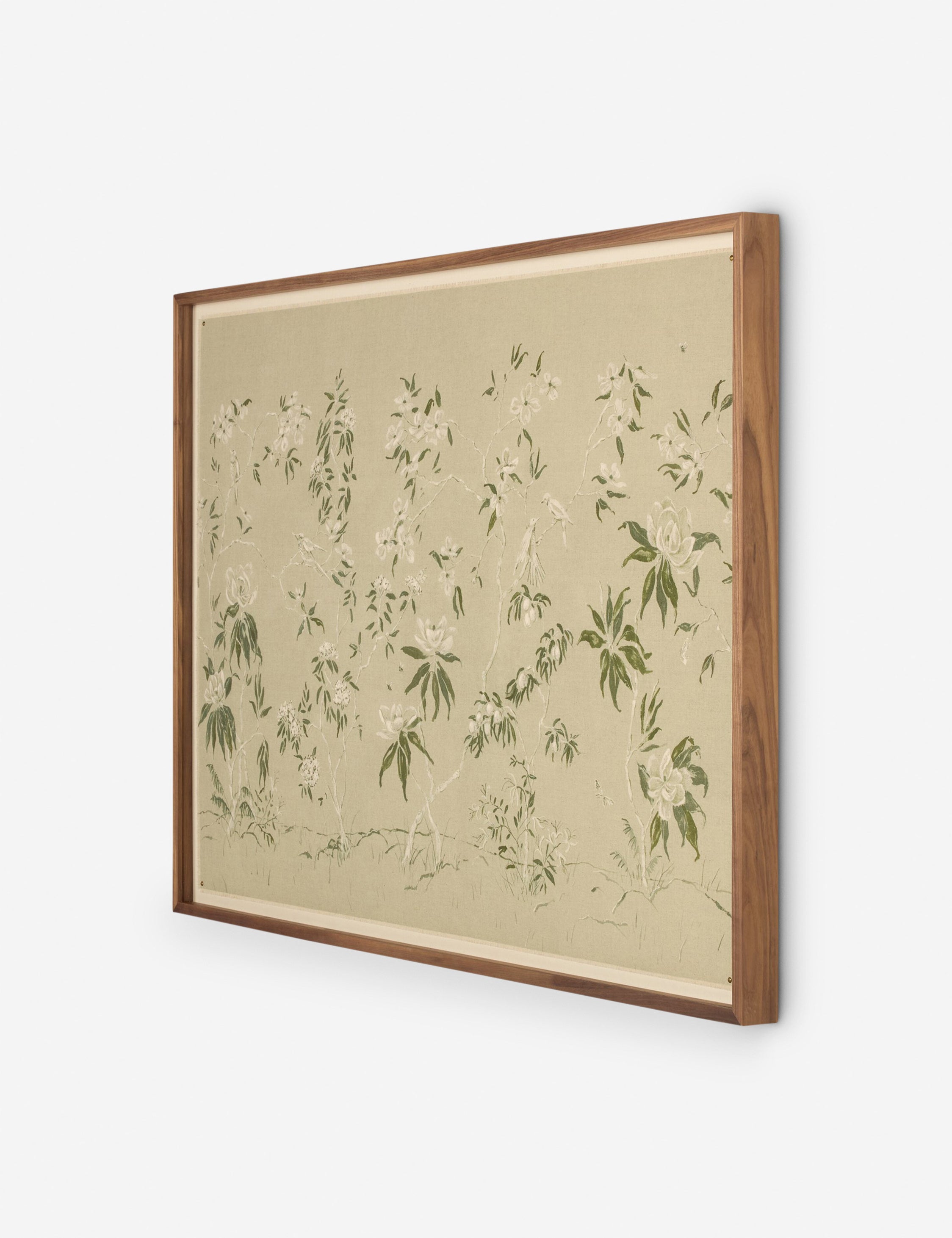 Lulu and Georgia - Linen Chinoiserie Wall Art by Laurel - Dawn Latshaw