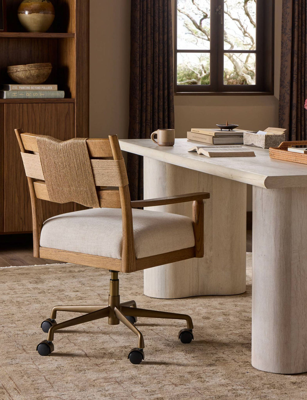 Lulu and Georgia - Tova Desk Chair by Amber Lewis x Four Hands
