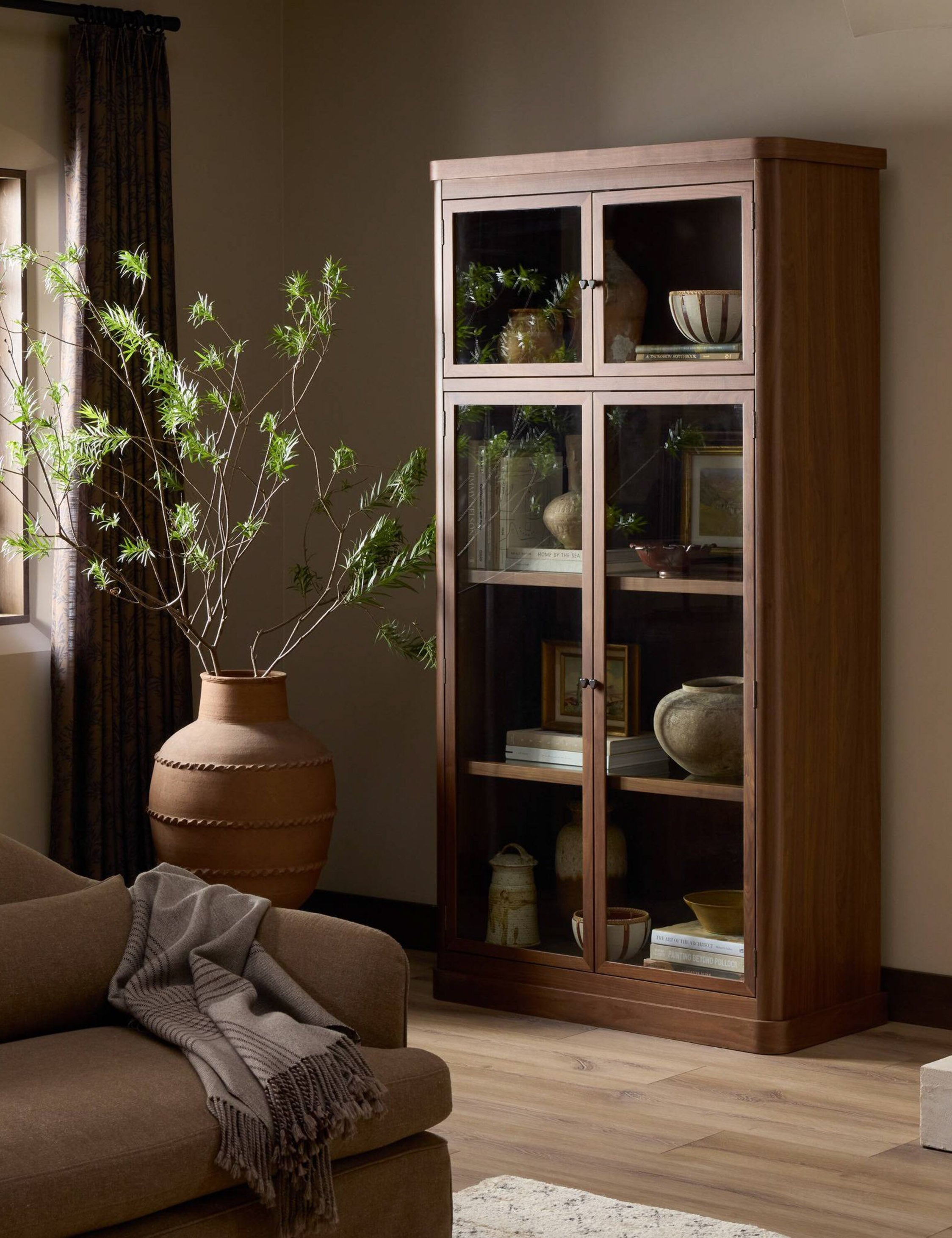 Lulu and Georgia - Gleason Curio Cabinet by Amber Lewis x Four Hands